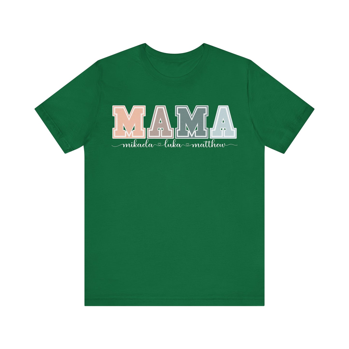 Personalized Custom Mama T-shirt