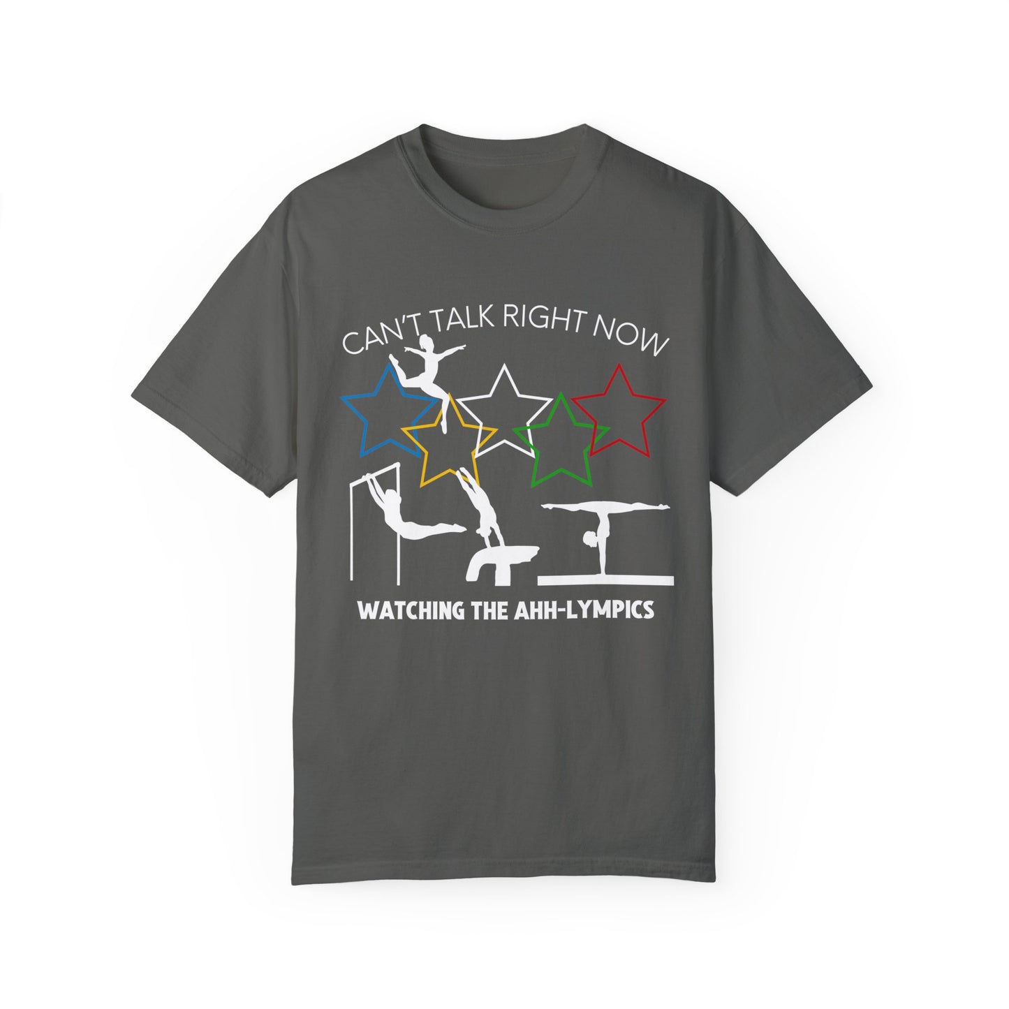 Olympics Gymnastics Watch Party Shirt, Can't Talk Right Now Watching The AHH-Lympics T-shirt, Gymnast Shirt, Gymnastics Shirt, Olympics Shirt, Team USA Shirt, Gymnastics Coach Shirt
