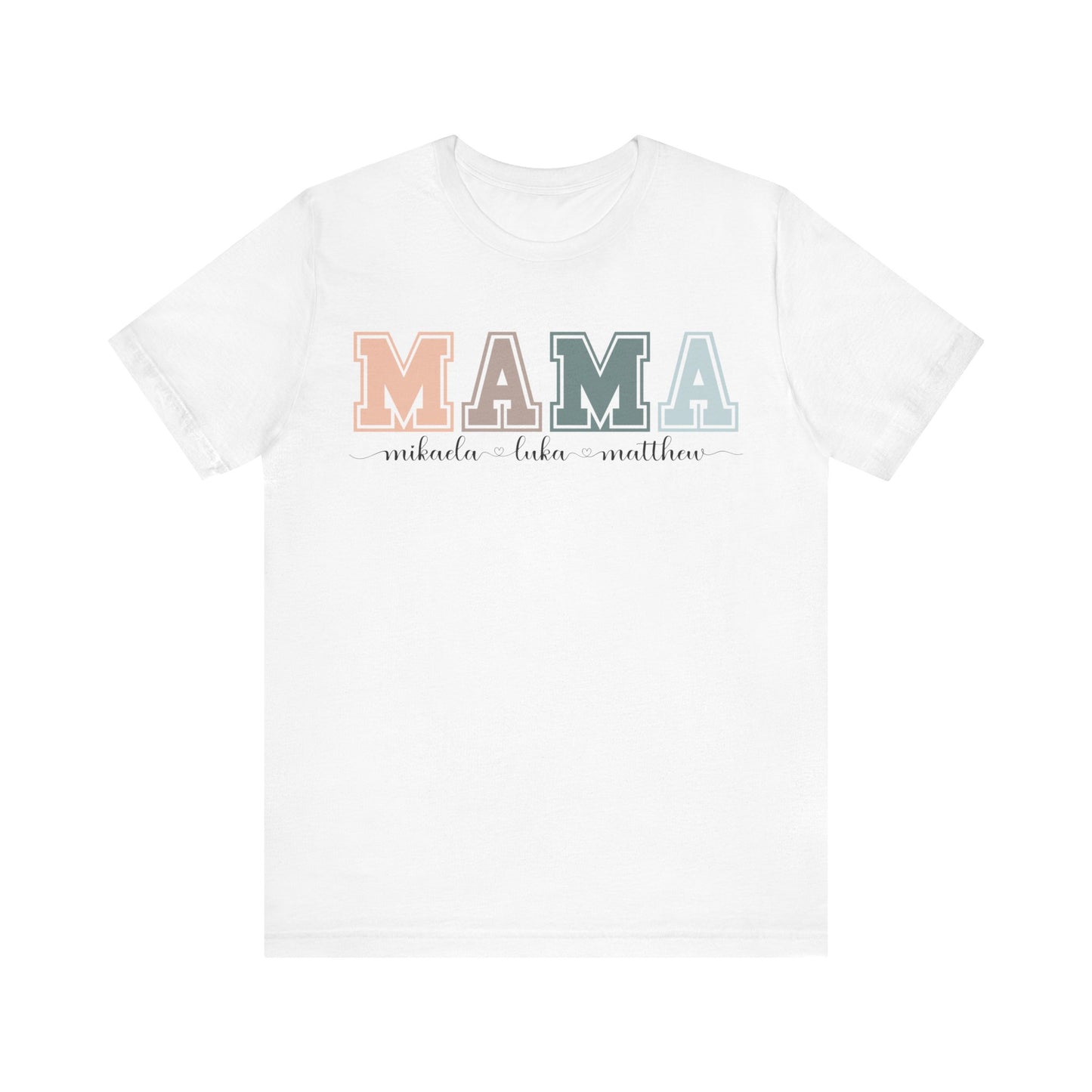 Personalized Custom Mama T-shirt