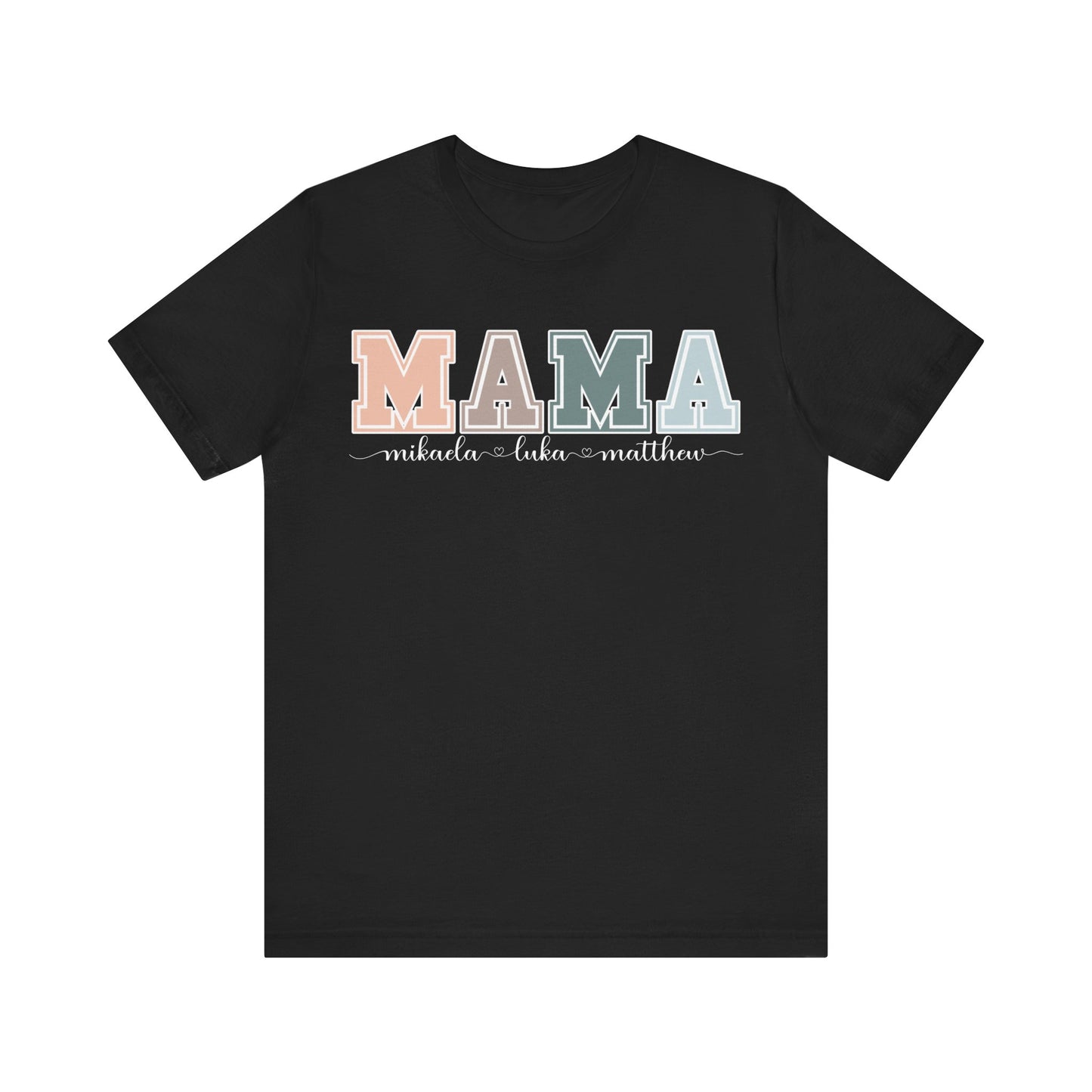 Personalized Custom Mama T-shirt