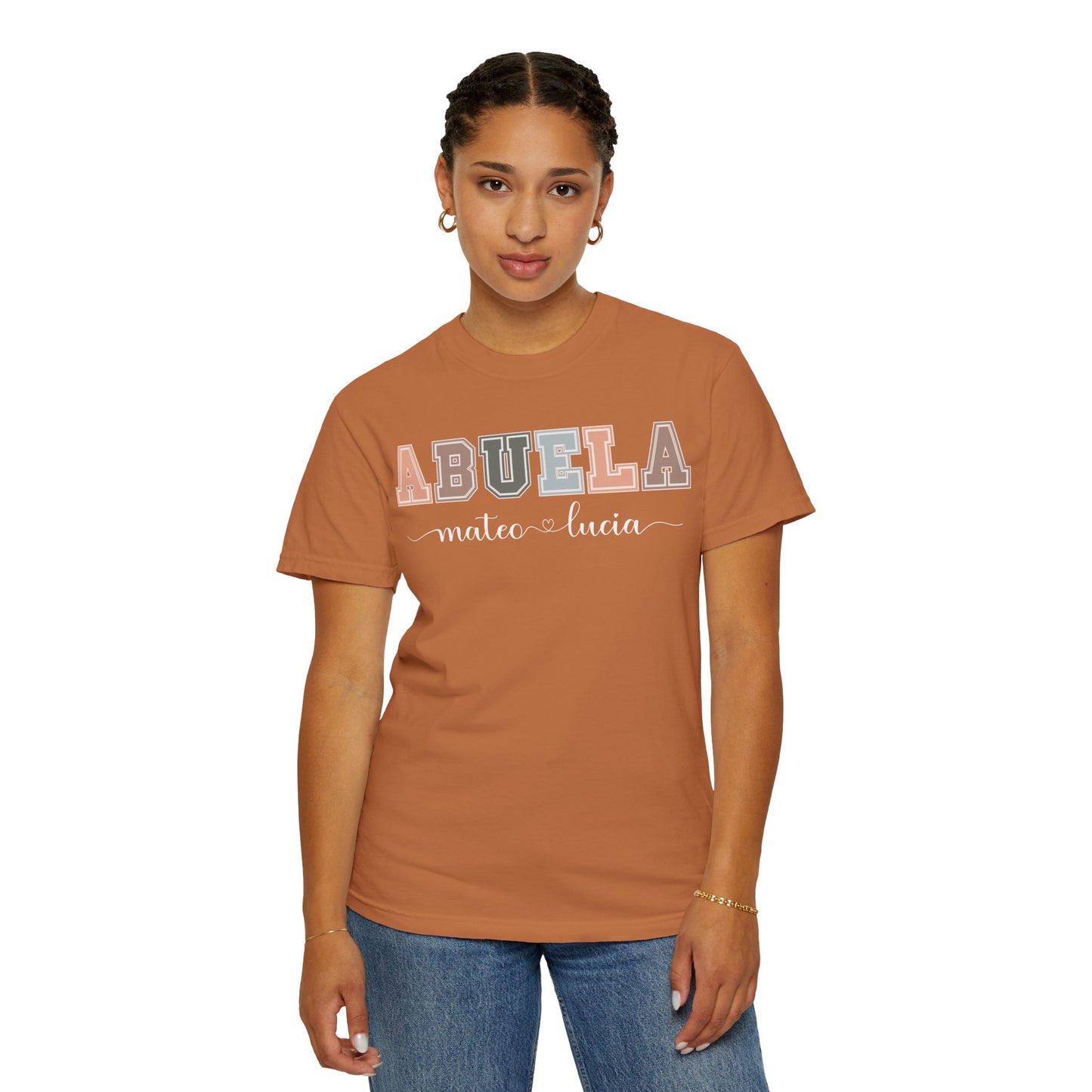 Personalized Custom Abuela Grandma T-shirt