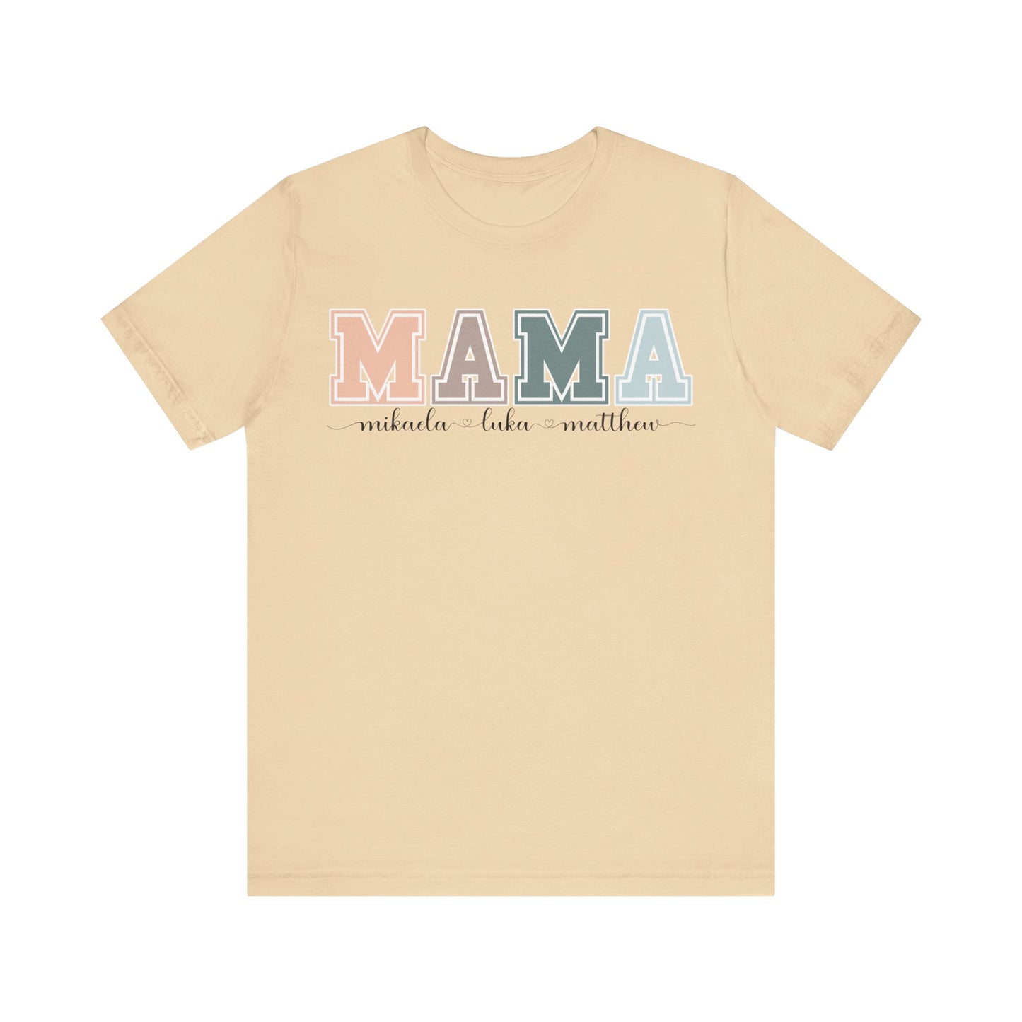 Personalized Custom Mama T-shirt