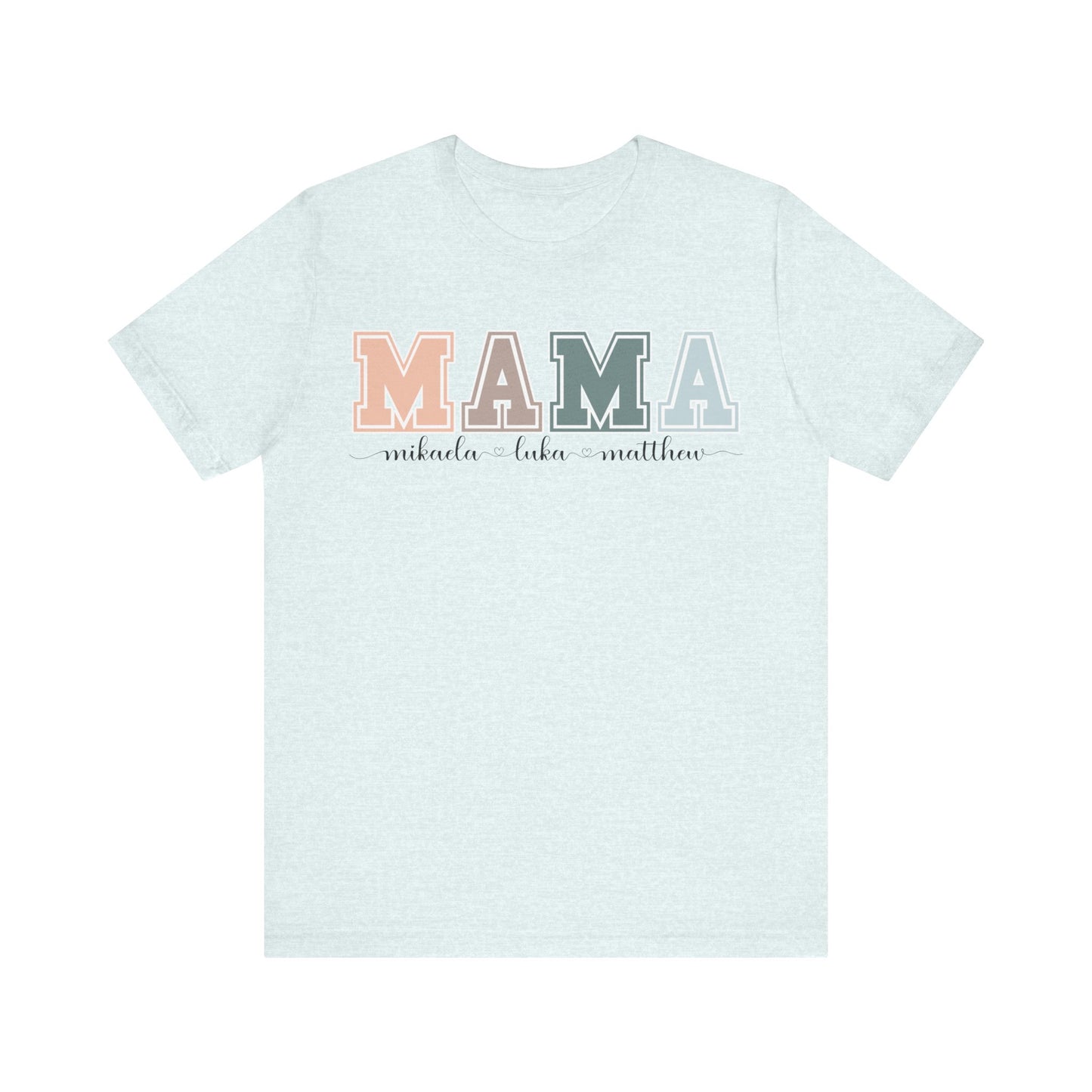 Personalized Custom Mama T-shirt