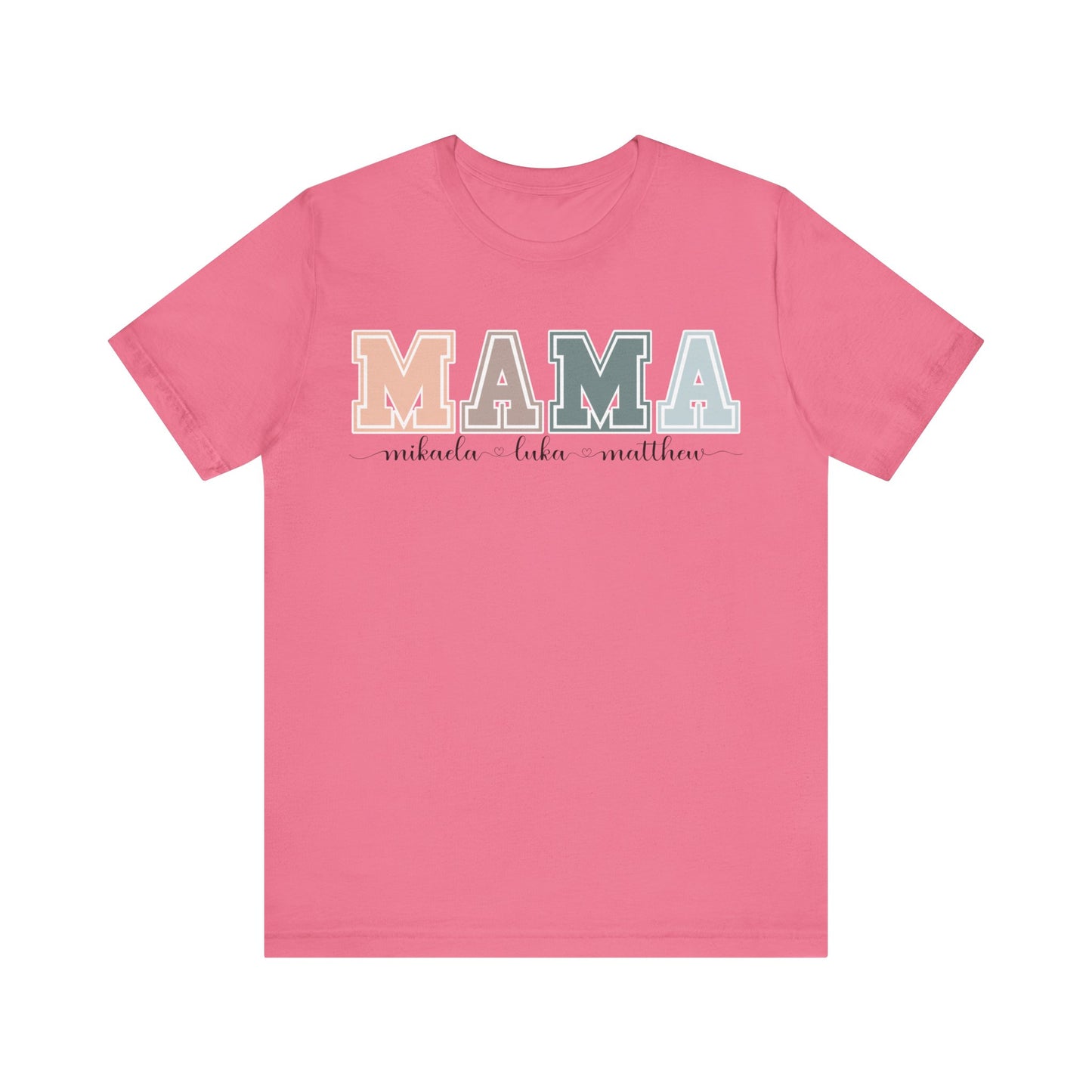 Personalized Custom Mama T-shirt