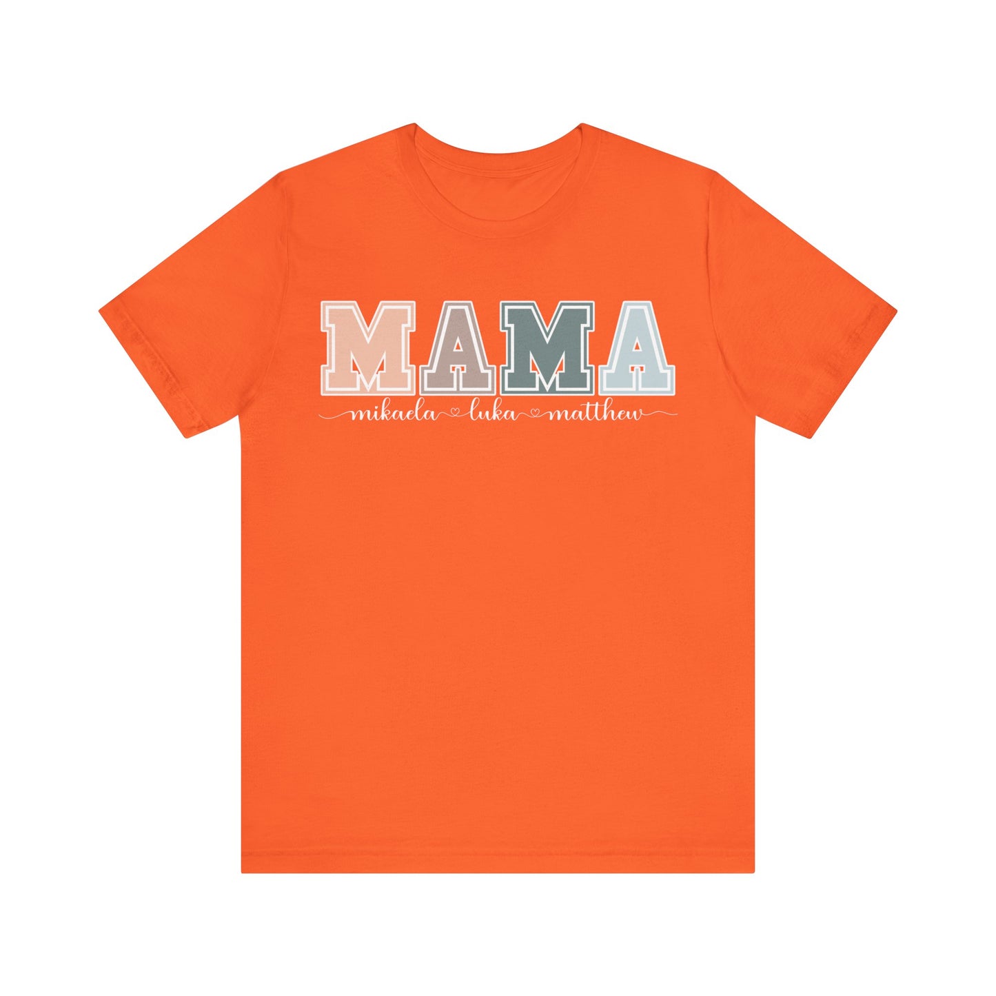 Personalized Custom Mama T-shirt