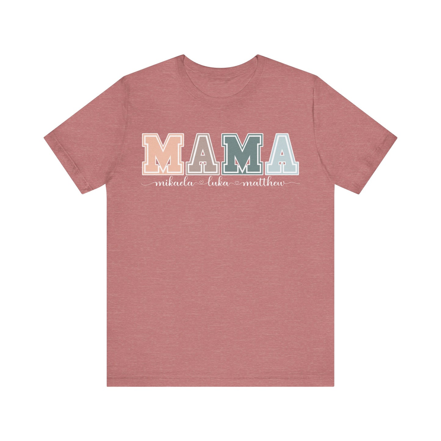 Personalized Custom Mama T-shirt