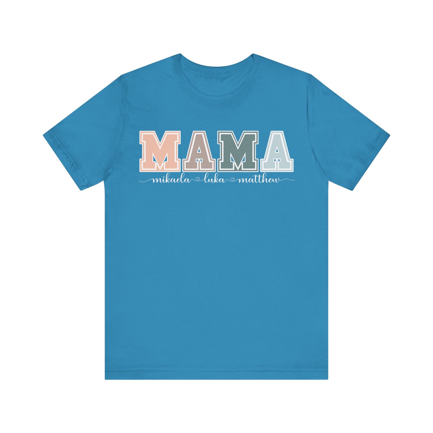 Personalized Custom Mama T-shirt