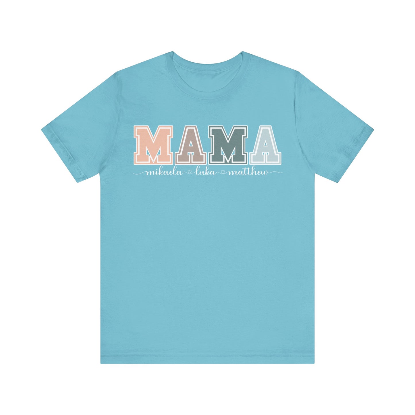 Personalized Custom Mama T-shirt