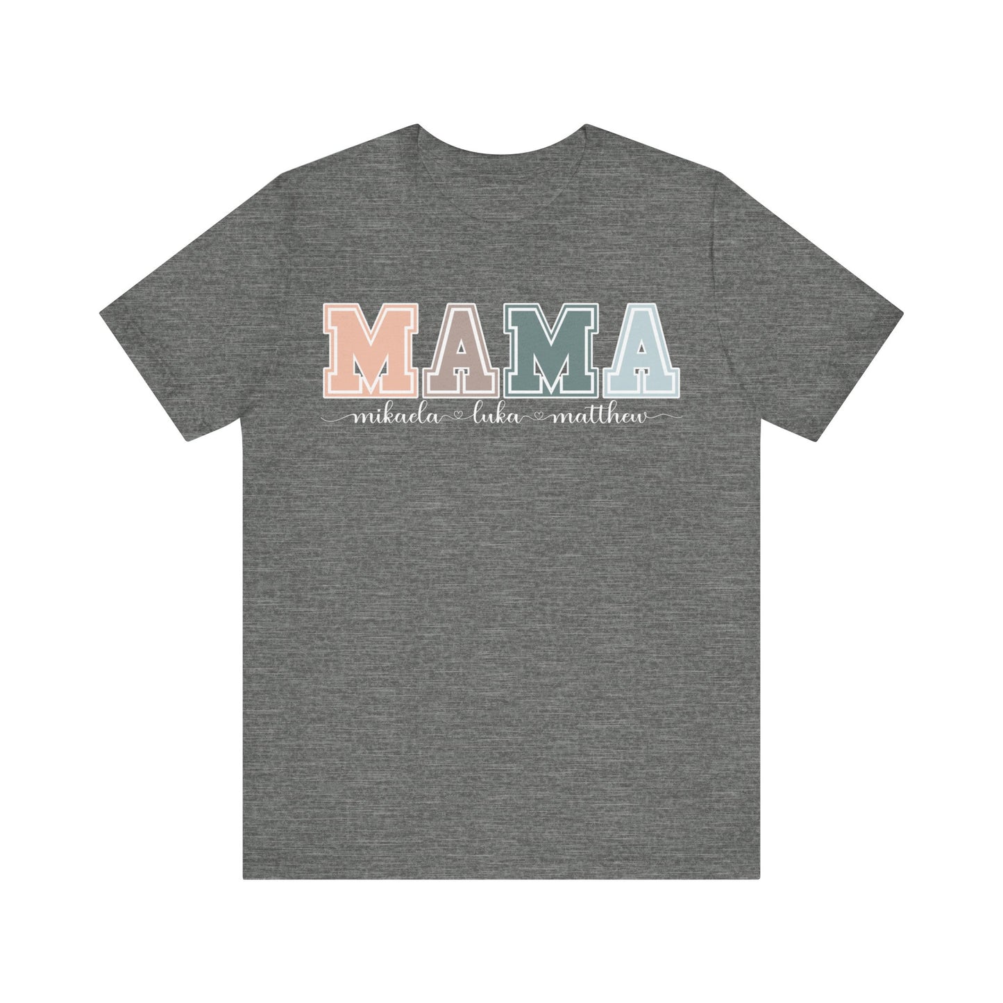 Personalized Custom Mama T-shirt