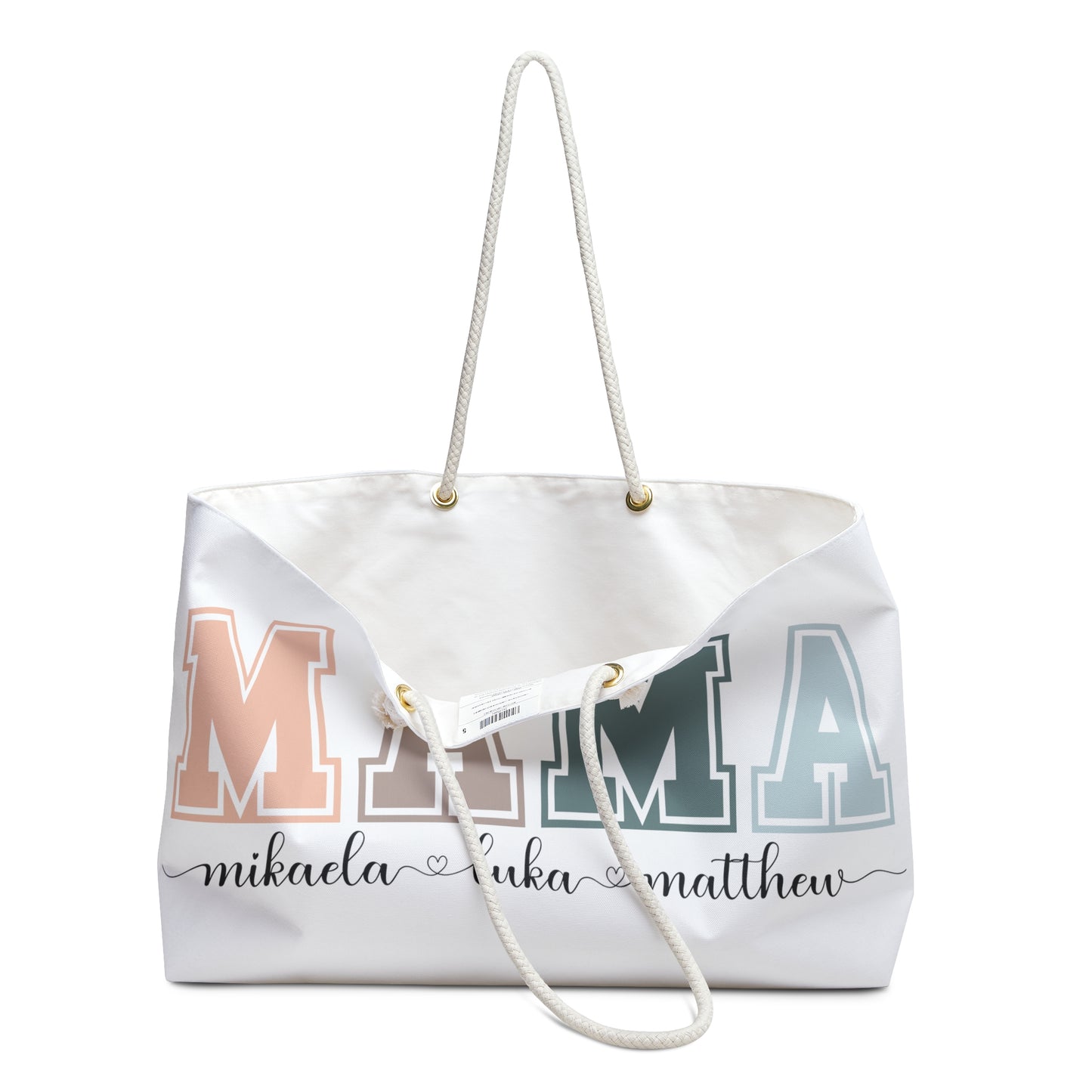 Personalized Custom Mama Weekender Bag