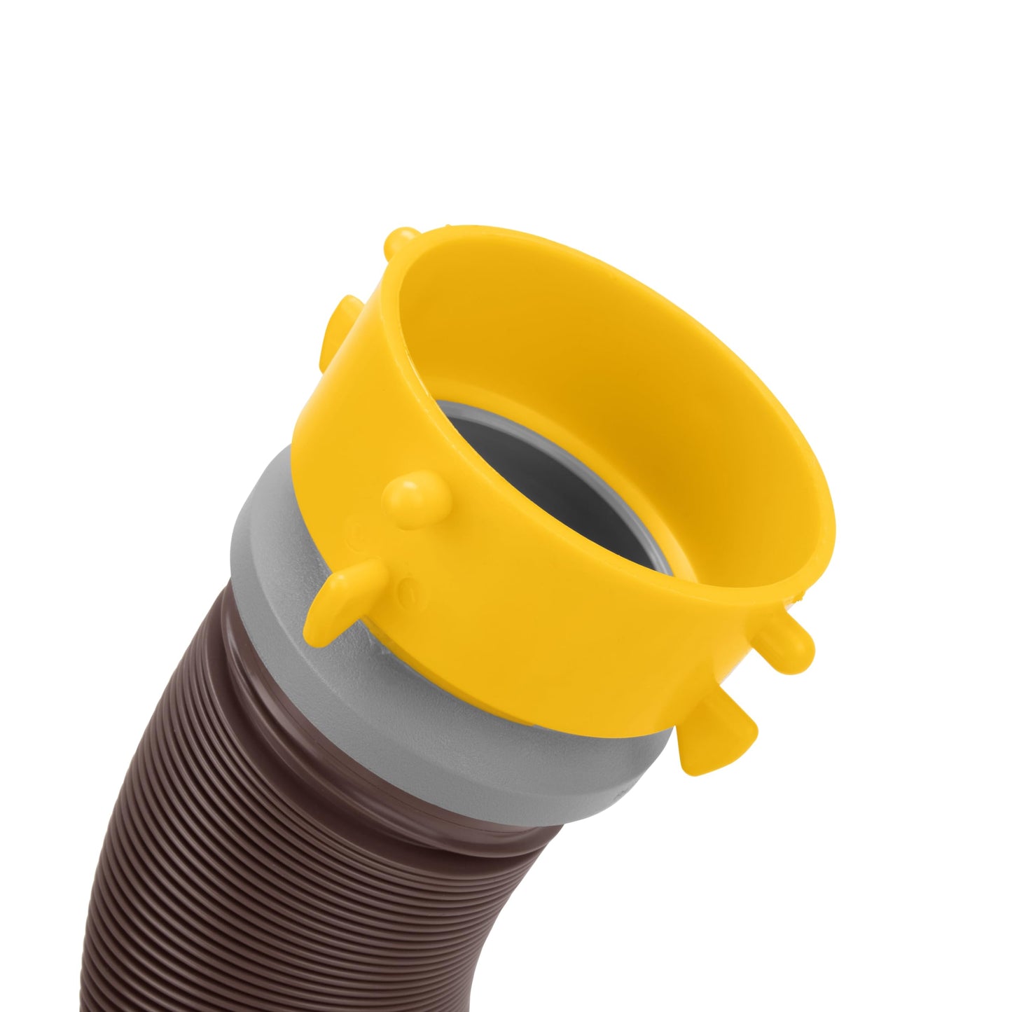Camco Revolution 10-Foot Camper/RV Sewer Hose Kit | Features Pre-Attached 360-Degree Rotating Fittings | Includes Wire Guards (39639)