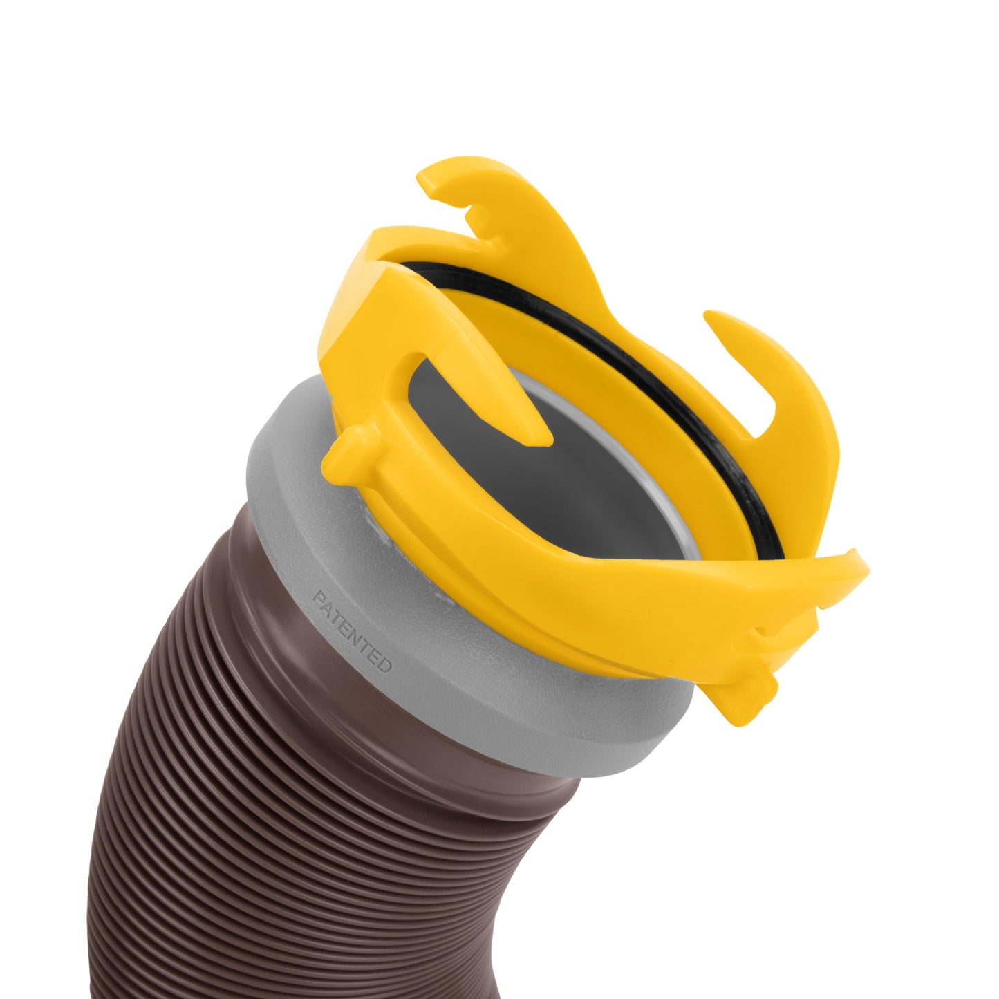 Camco Revolution 10-Foot Camper/RV Sewer Hose Kit | Features Pre-Attached 360-Degree Rotating Fittings | Includes Wire Guards (39639)