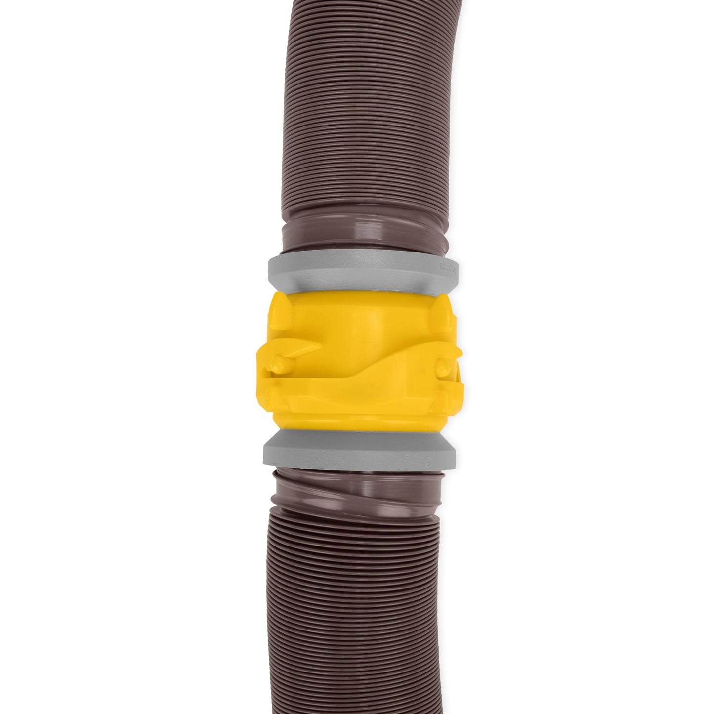 Camco Revolution 10-Foot Camper/RV Sewer Hose Kit | Features Pre-Attached 360-Degree Rotating Fittings | Includes Wire Guards (39639)