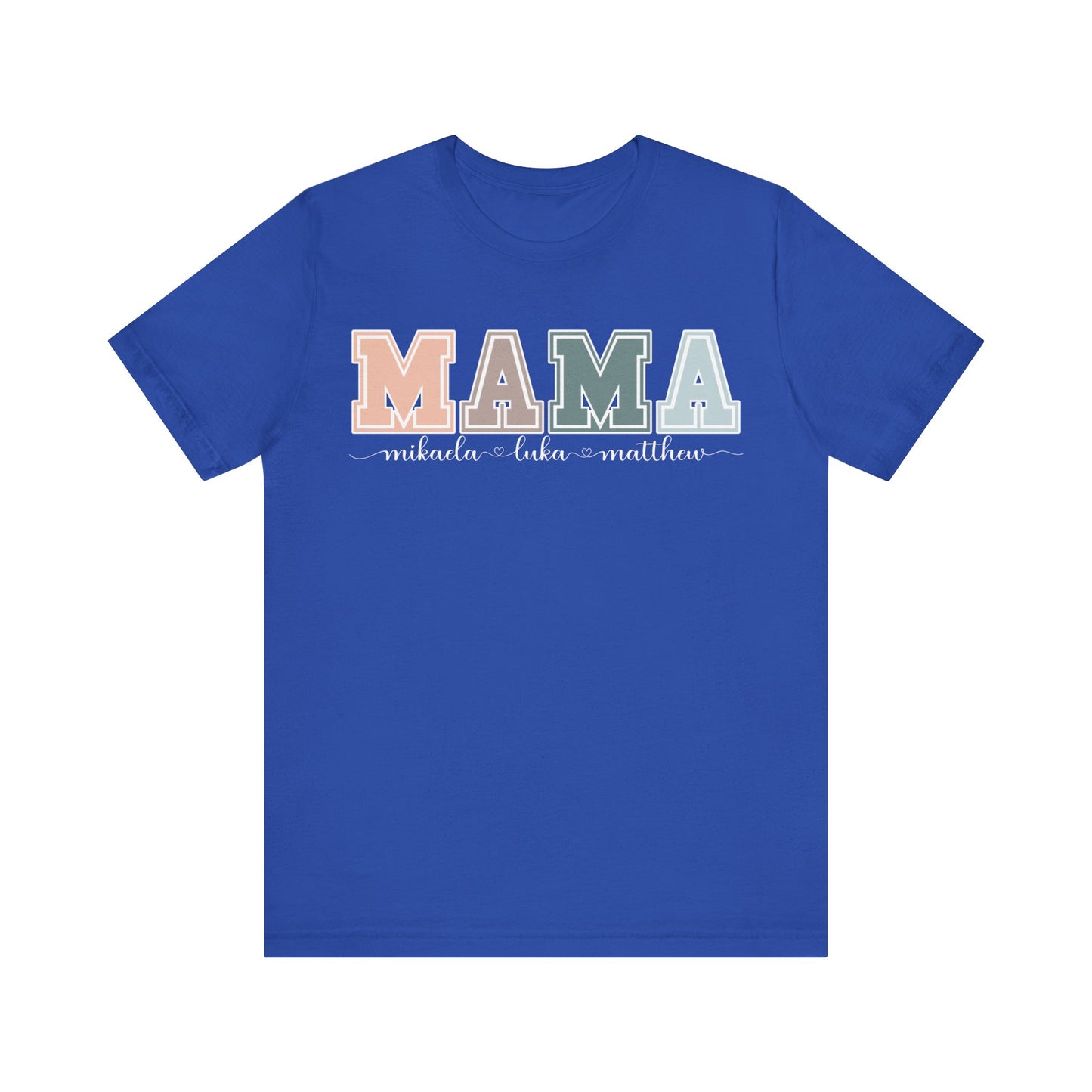 Personalized Custom Mama T-shirt