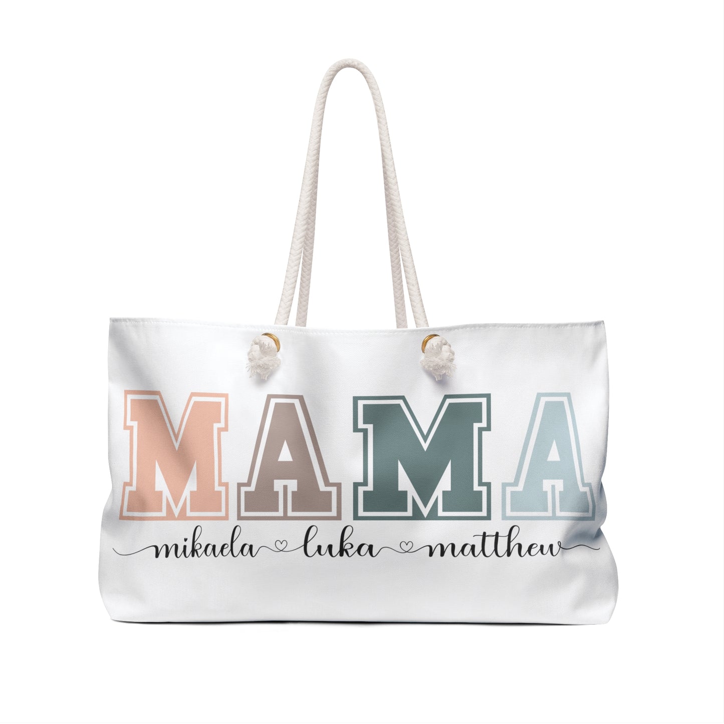 Personalized Custom Mama Weekender Bag