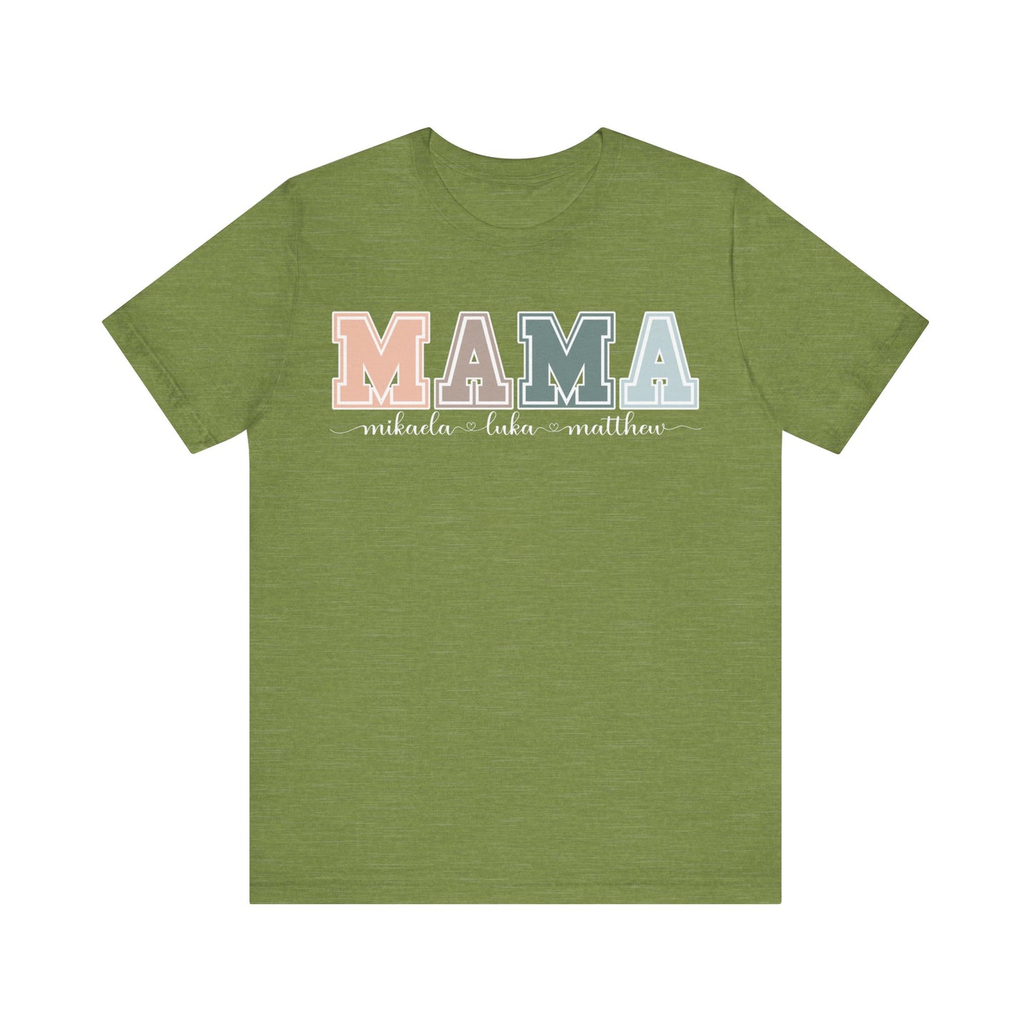 Personalized Custom Mama T-shirt