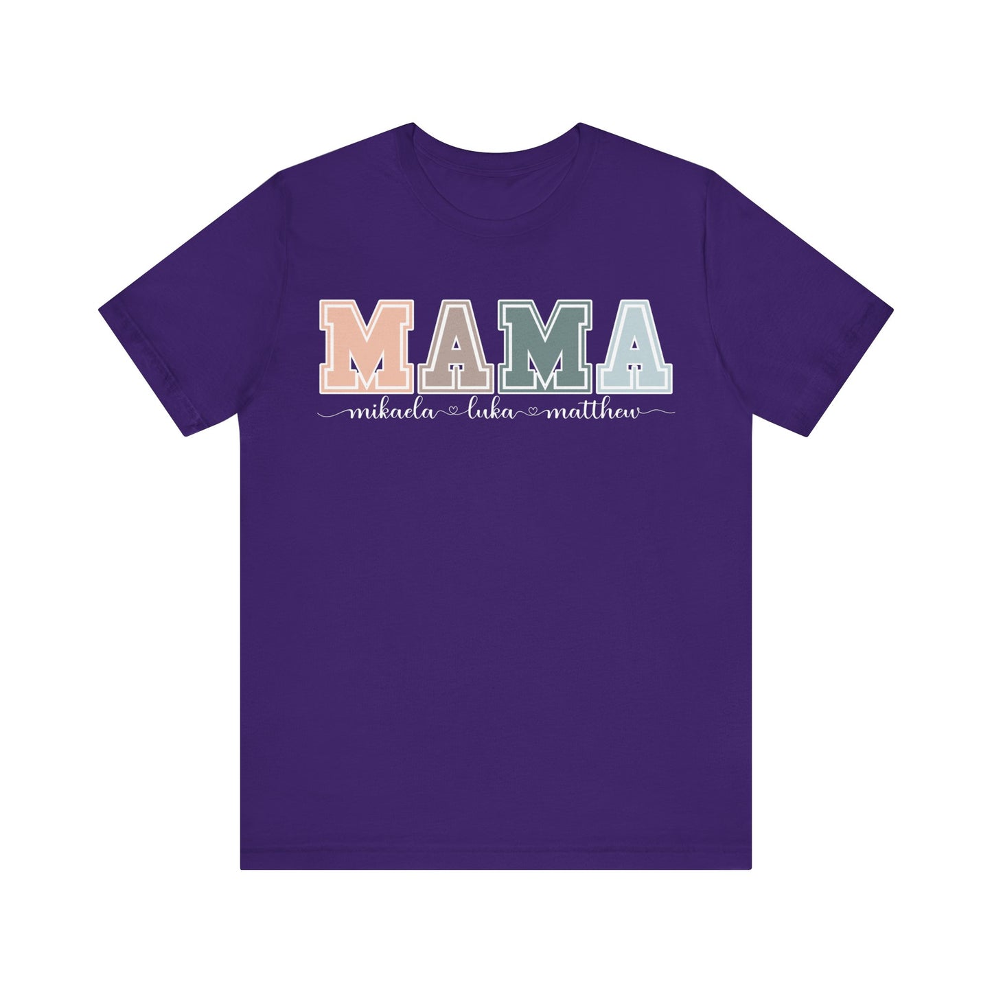 Personalized Custom Mama T-shirt