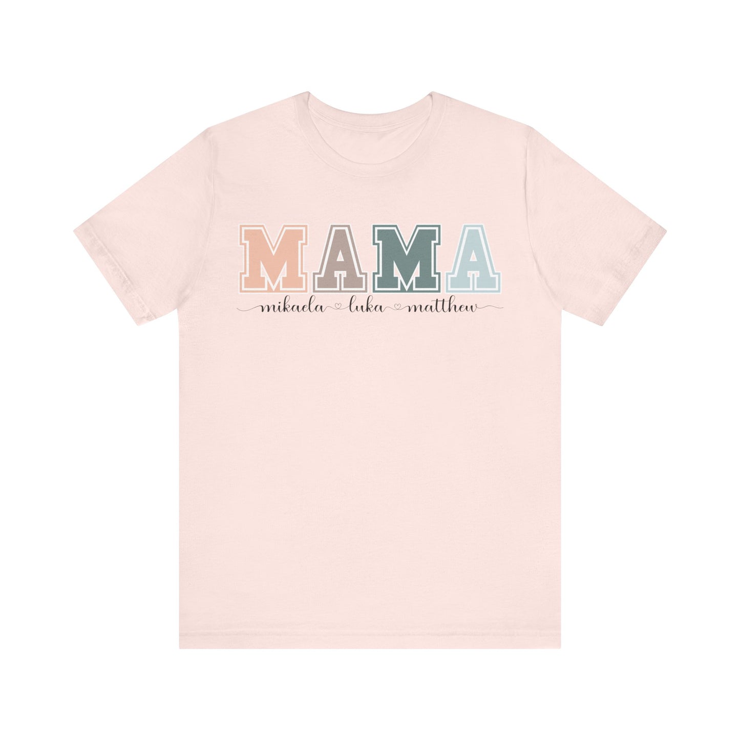 Personalized Custom Mama T-shirt