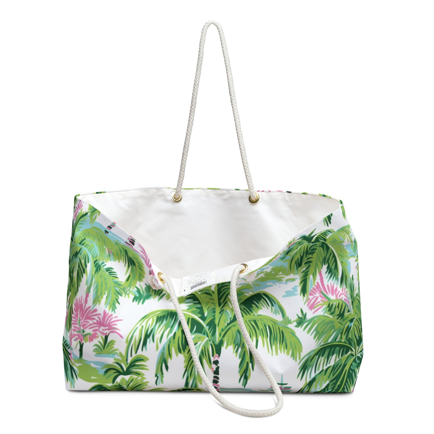 Preppy Tropical Ocean Weekender Bag
