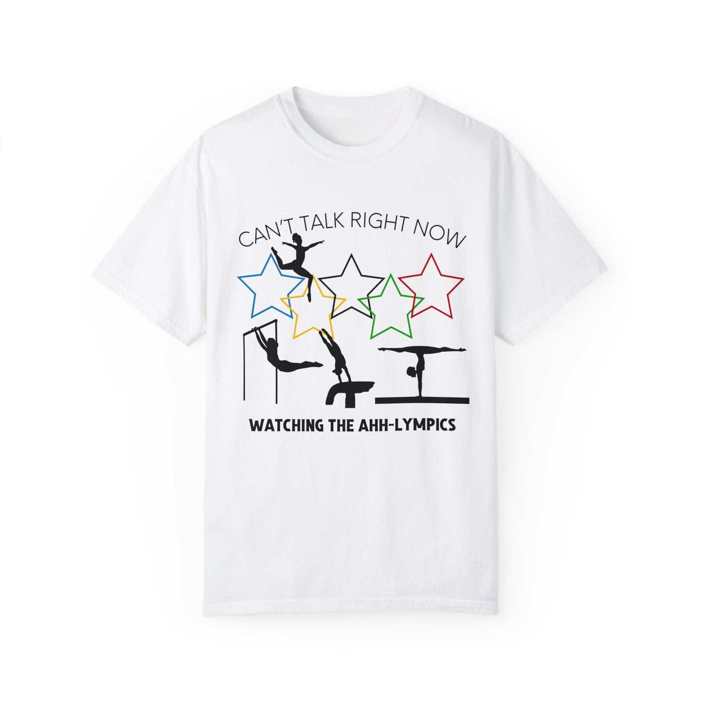 Olympics Gymnastics Watch Party Shirt, Can't Talk Right Now Watching The AHH-Lympics T-shirt, Gymnast Shirt, Gymnastics Shirt, Olympics Shirt, Team USA Shirt, Gymnastics Coach Shirt