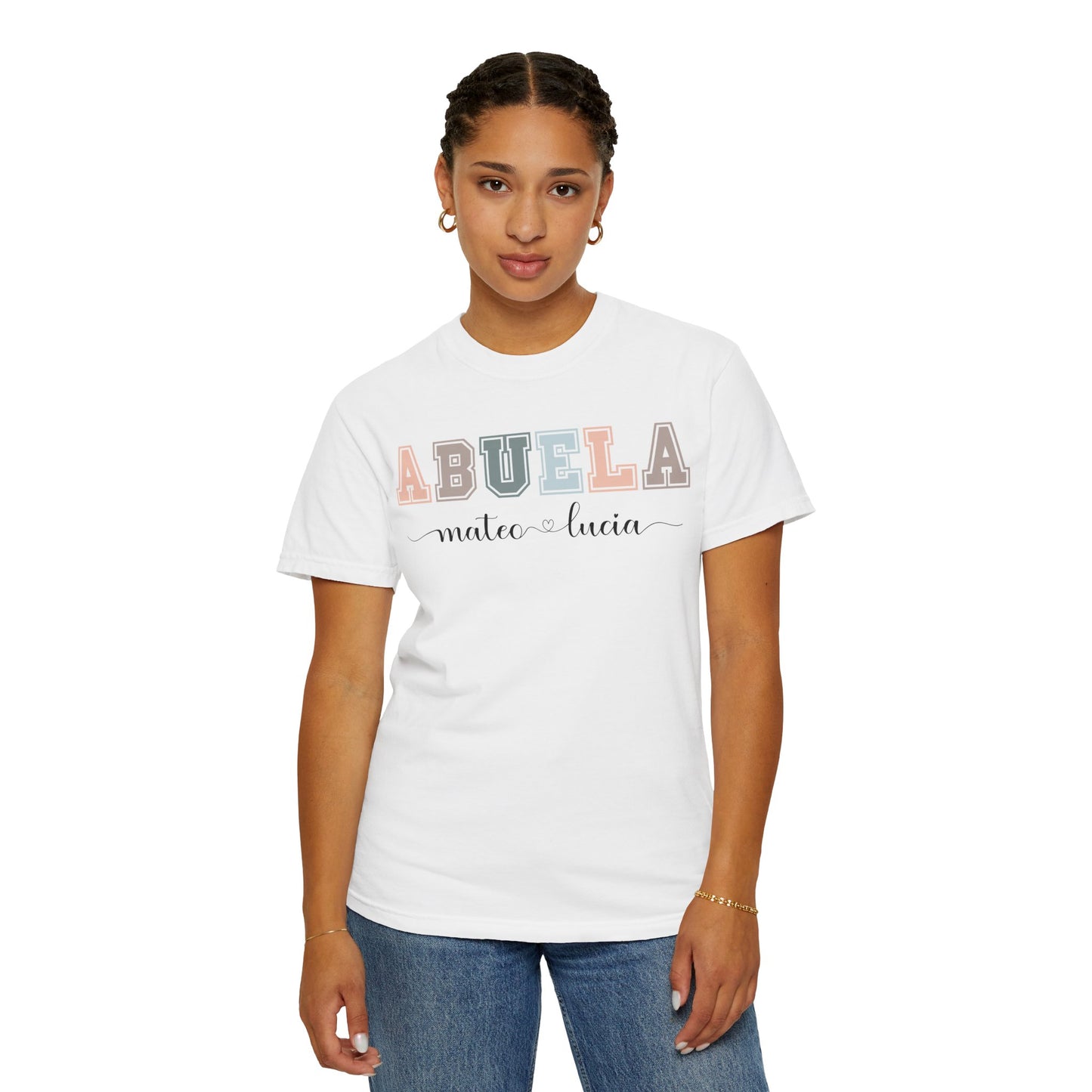 Personalized Custom Abuela Grandma T-shirt