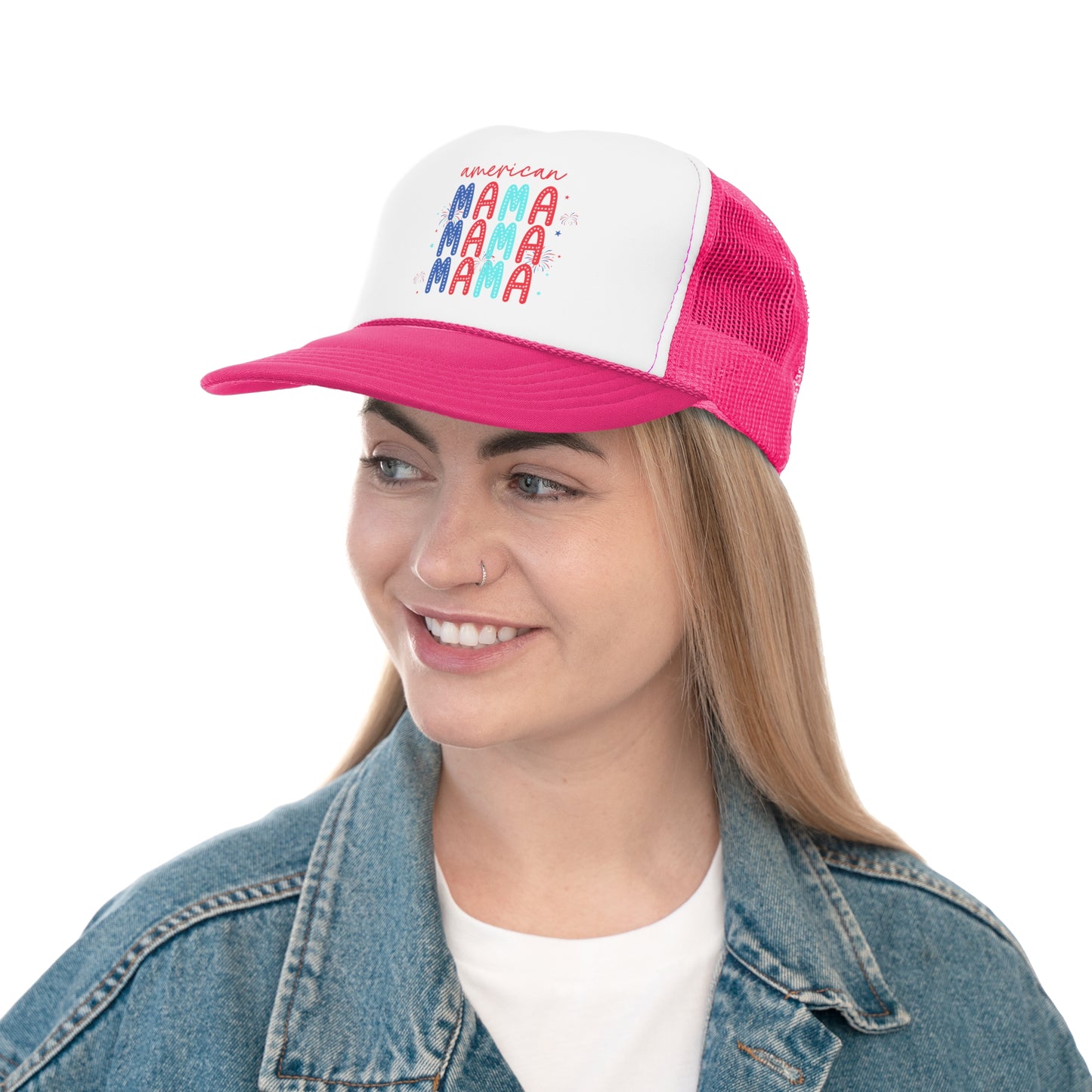 American Mama Trucker Cap