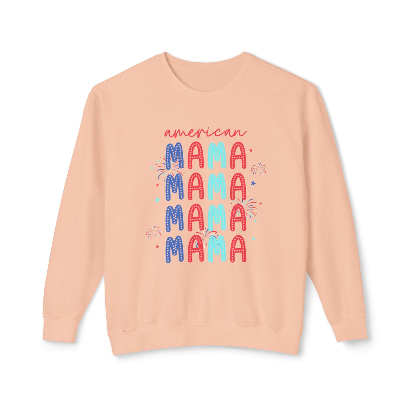 American Mama Lightweight Crewneck Sweatshirt