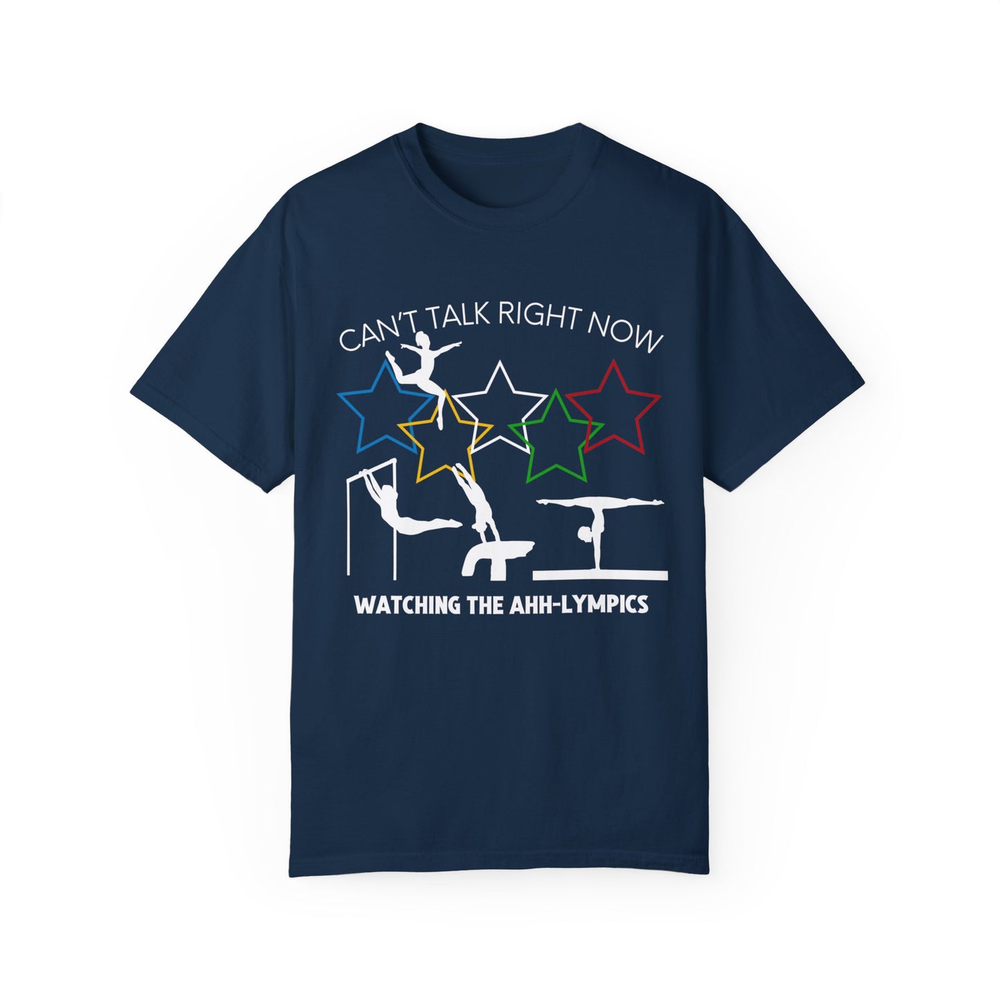 Olympics Gymnastics Watch Party Shirt, Can't Talk Right Now Watching The AHH-Lympics T-shirt, Gymnast Shirt, Gymnastics Shirt, Olympics Shirt, Team USA Shirt, Gymnastics Coach Shirt