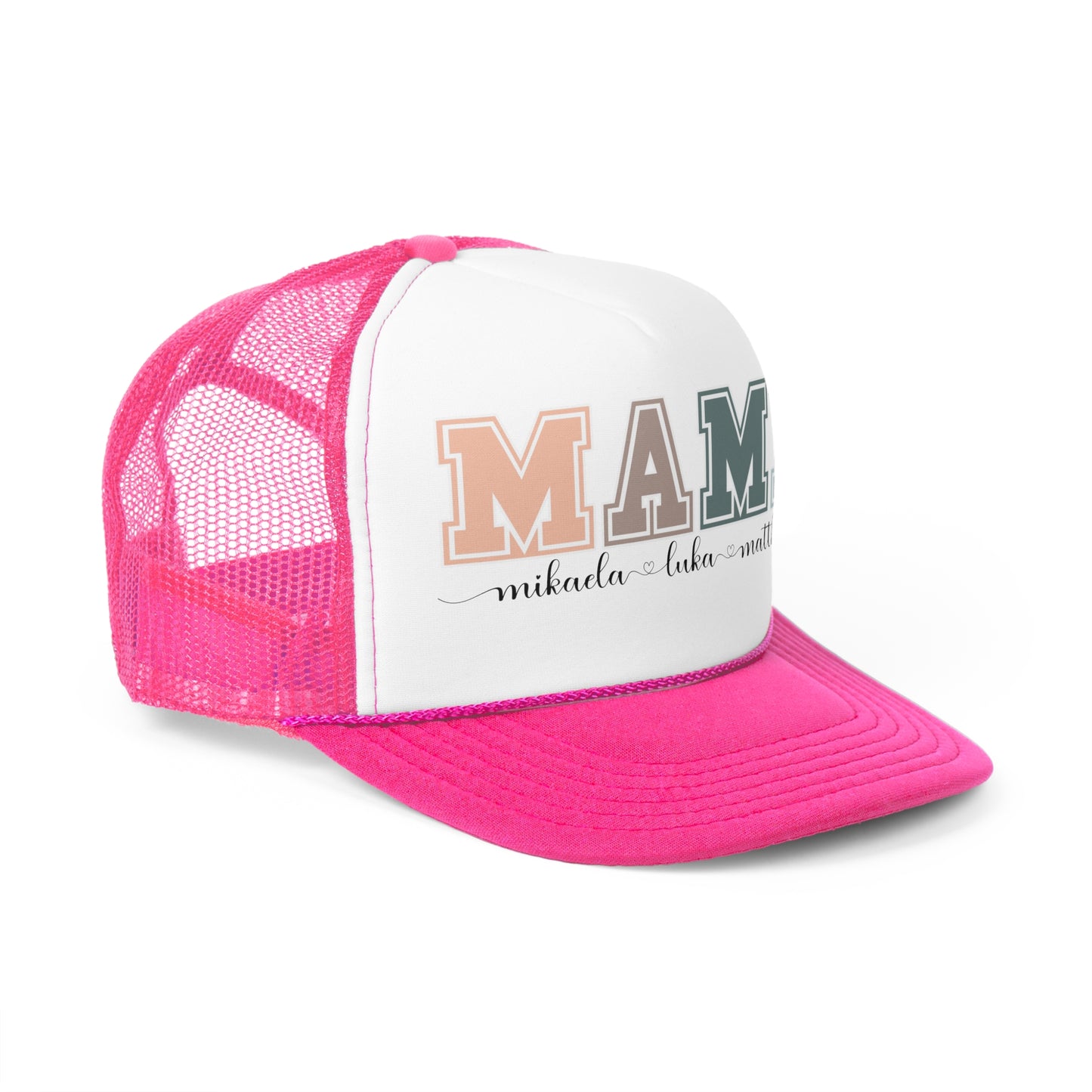 Personalized Custom Mama Trucker Cap