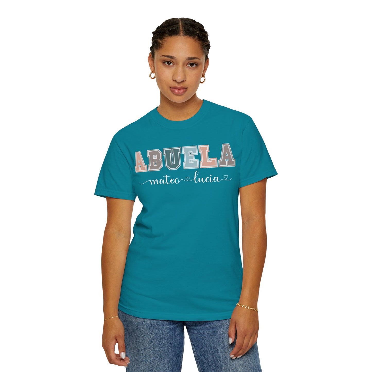 Personalized Custom Abuela Grandma T-shirt