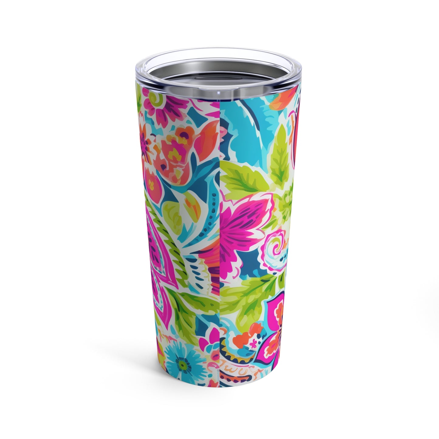 Bright Paisley Tumbler 20 oz