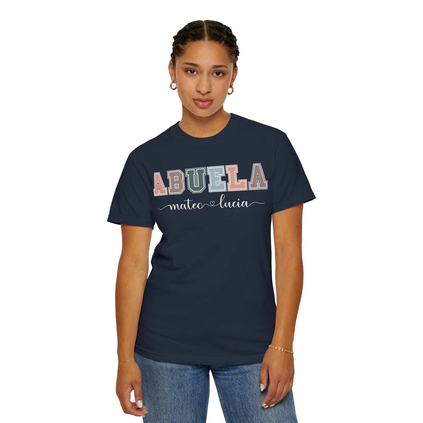 Personalized Custom Abuela Grandma T-shirt