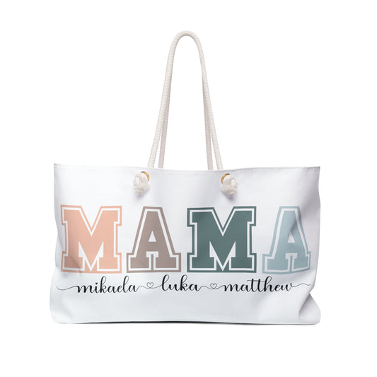 Personalized Custom Mama Weekender Bag