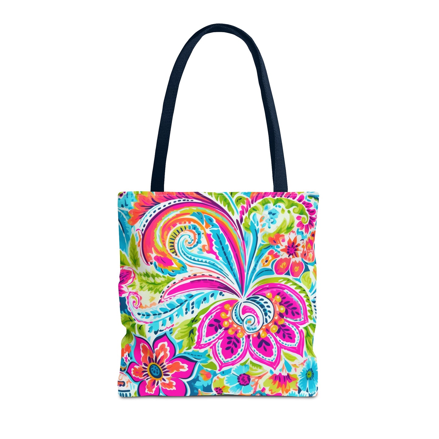 Bright Paisley Tote Bag