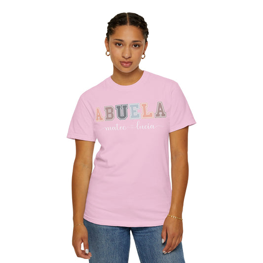 Personalized Custom Abuela Grandma T-shirt