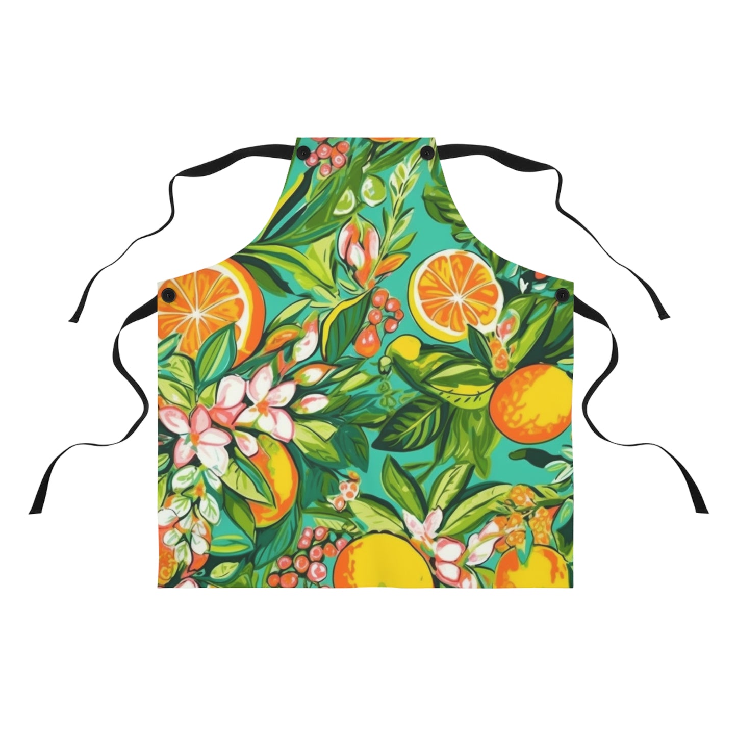 Fresh Green Citrus Apron