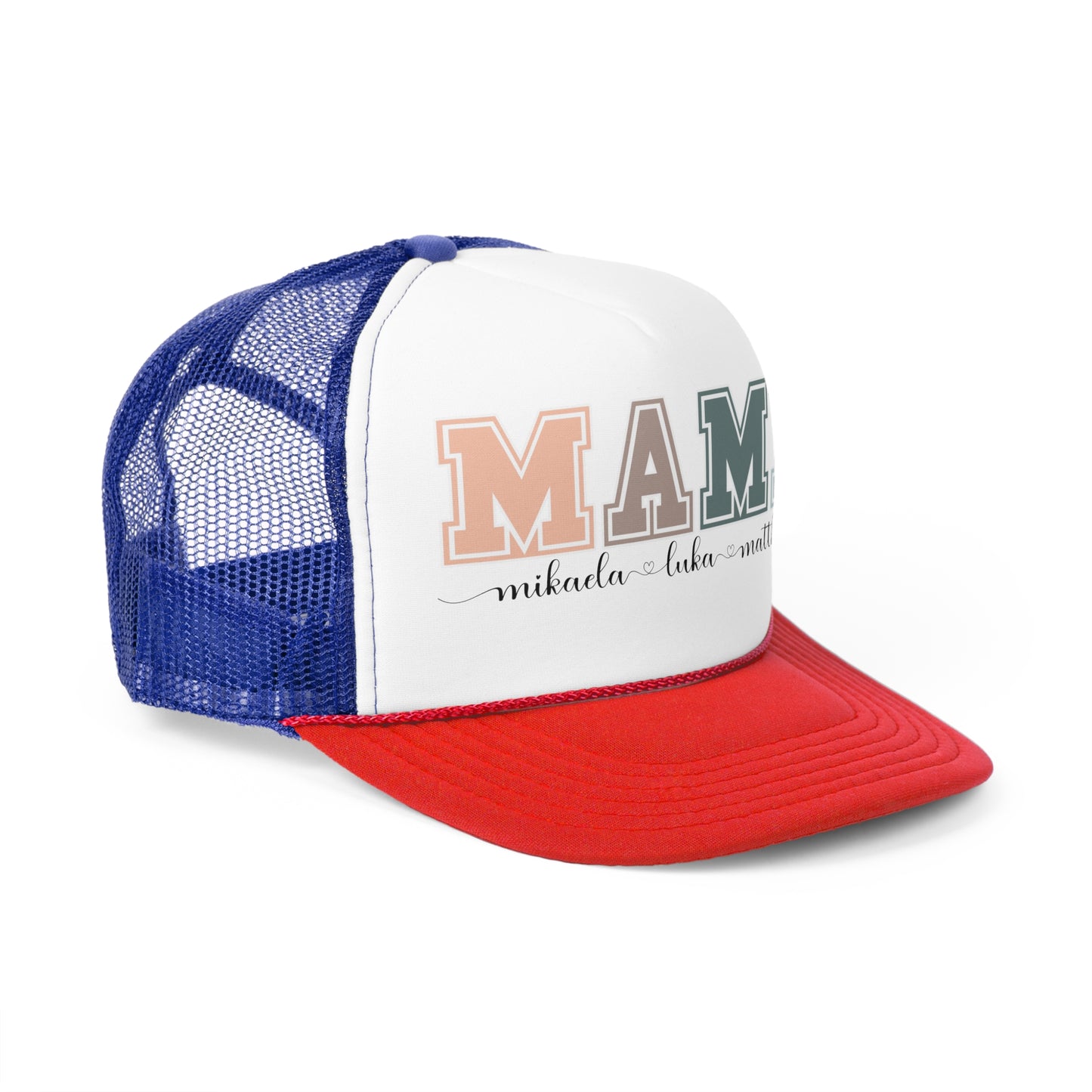 Personalized Custom Mama Trucker Cap
