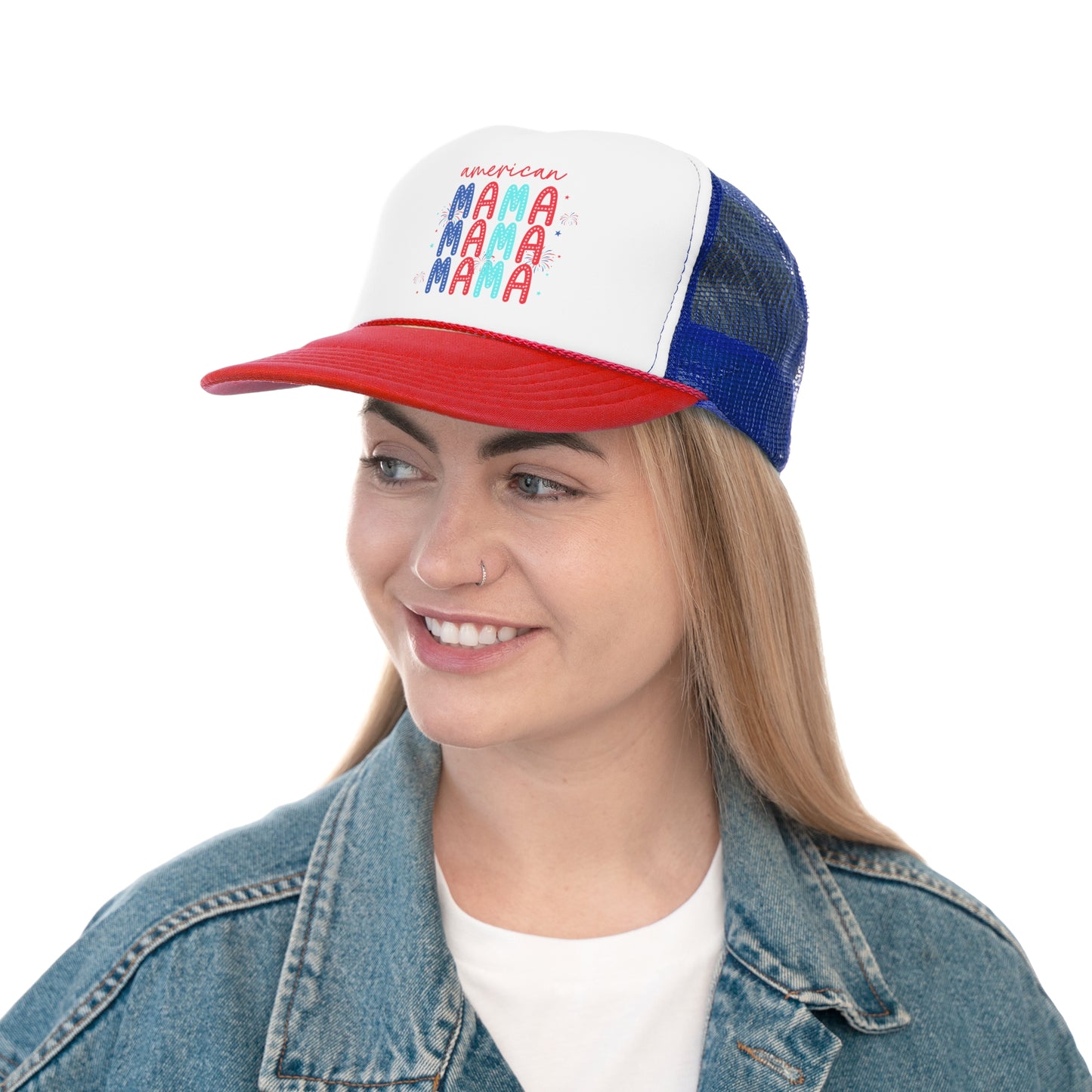American Mama Trucker Cap