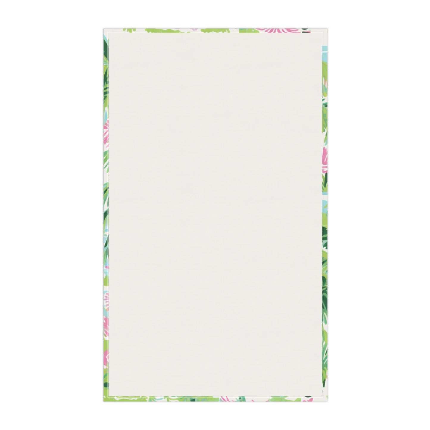 Preppy Tropical Ocean Kitchen Towel
