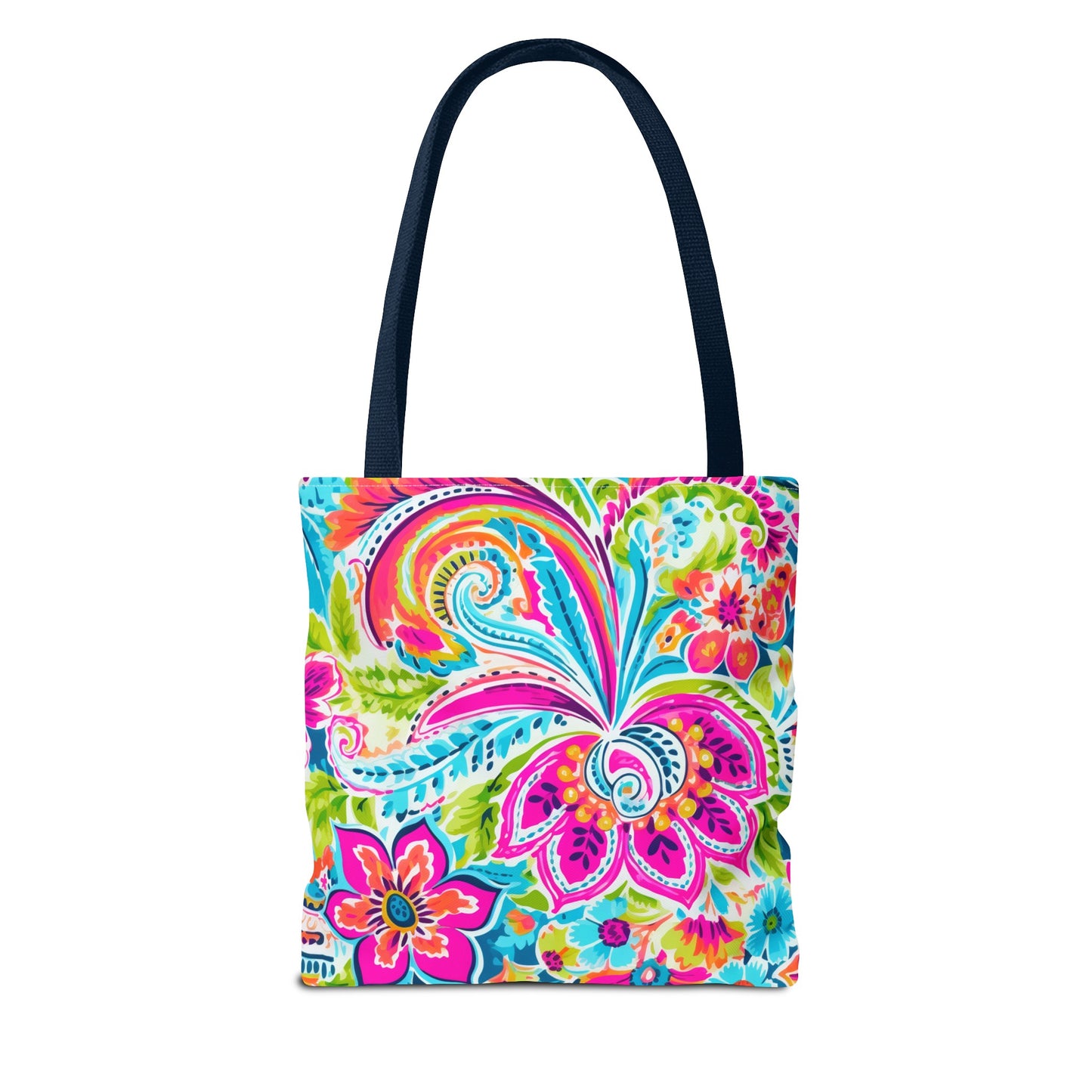 Bright Paisley Tote Bag