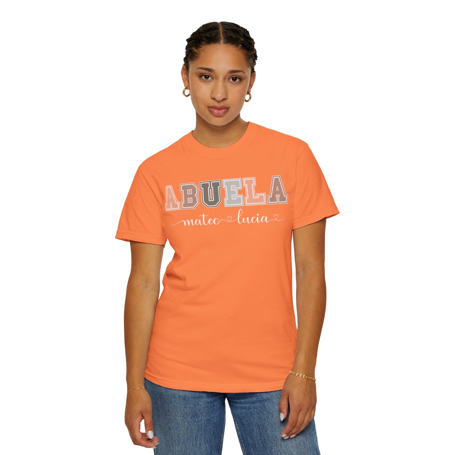 Personalized Custom Abuela Grandma T-shirt