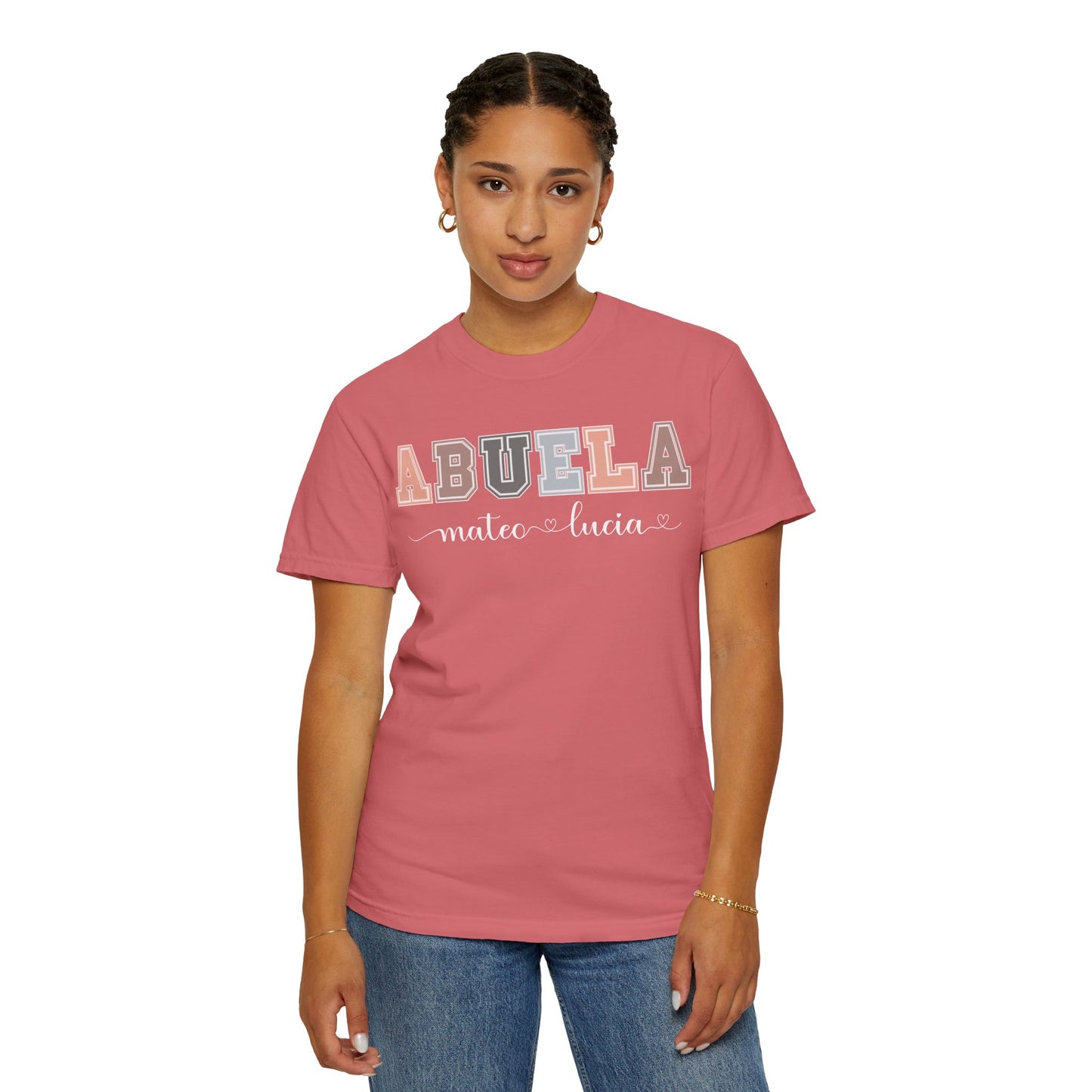 Personalized Custom Abuela Grandma T-shirt