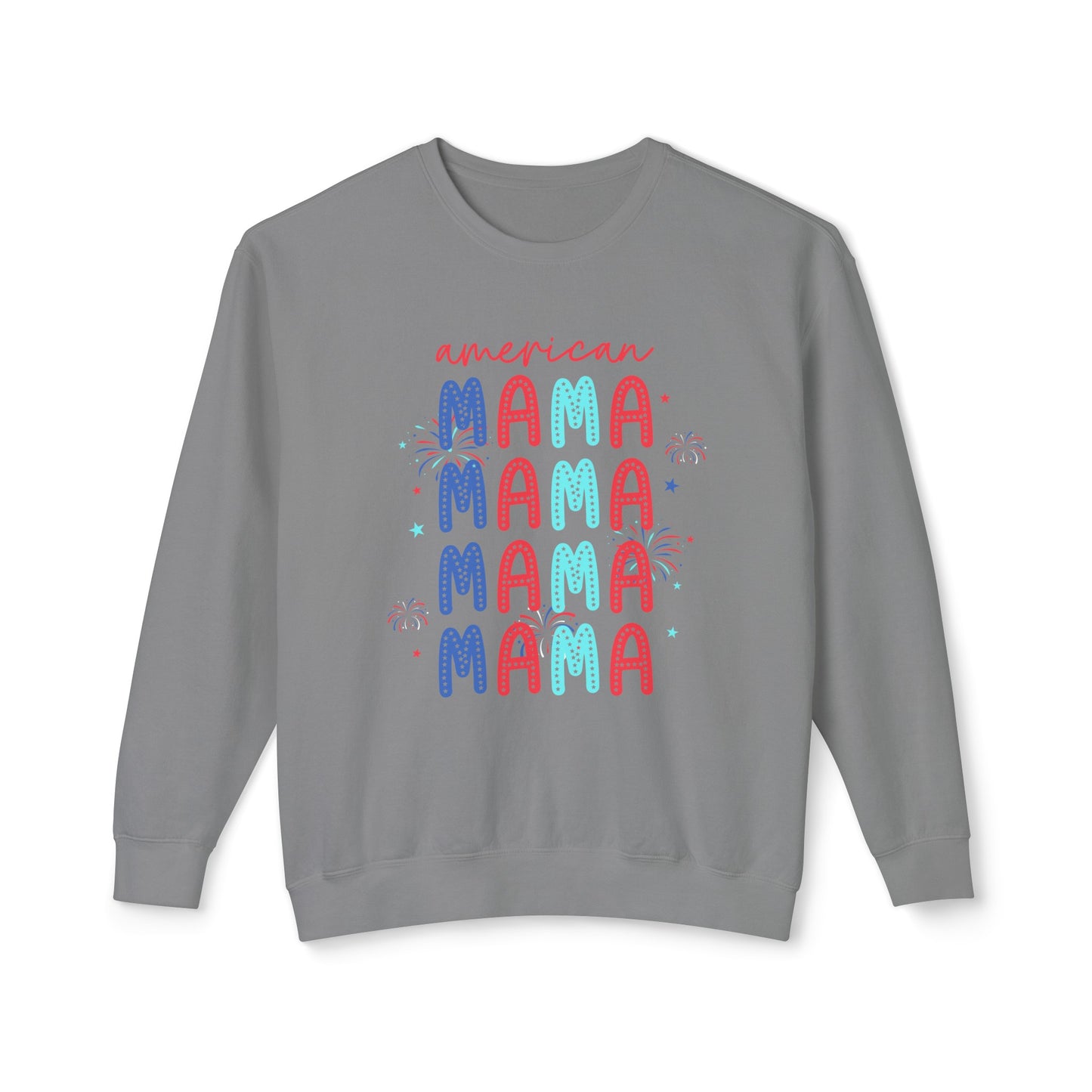 American Mama Lightweight Crewneck Sweatshirt