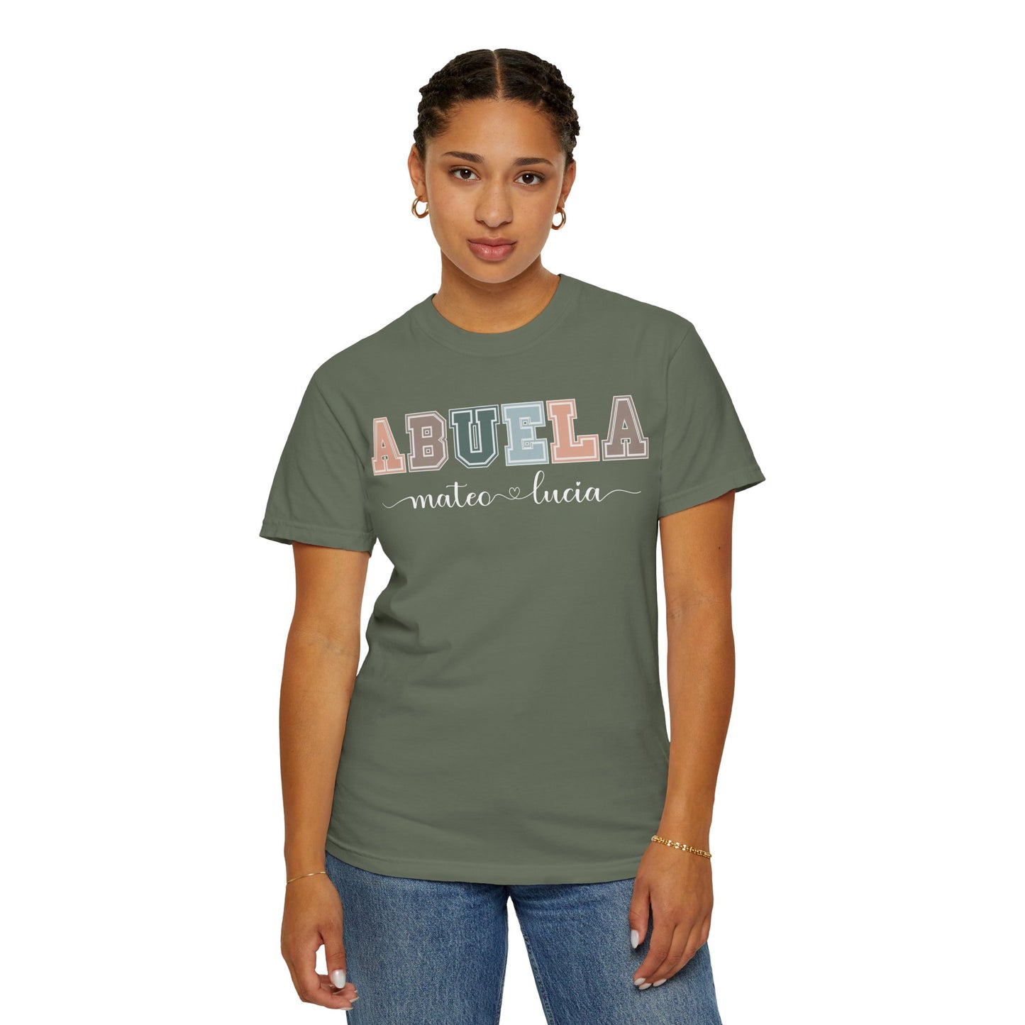Personalized Custom Abuela Grandma T-shirt