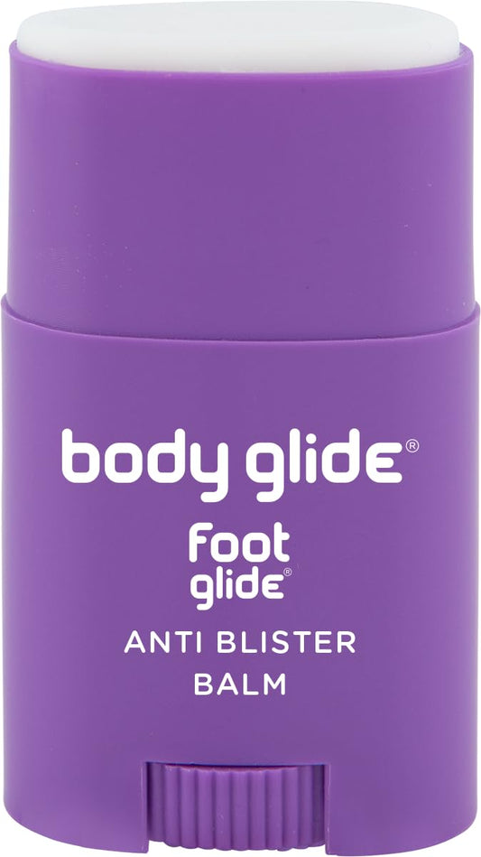 Body Glide Foot Glide Anti Blister Balm | blister prevention for heels, shoes, cleats, boots, socks, and sandals | Use on toes, heel, ankle, arch, sole and ball of foot | 0.8oz