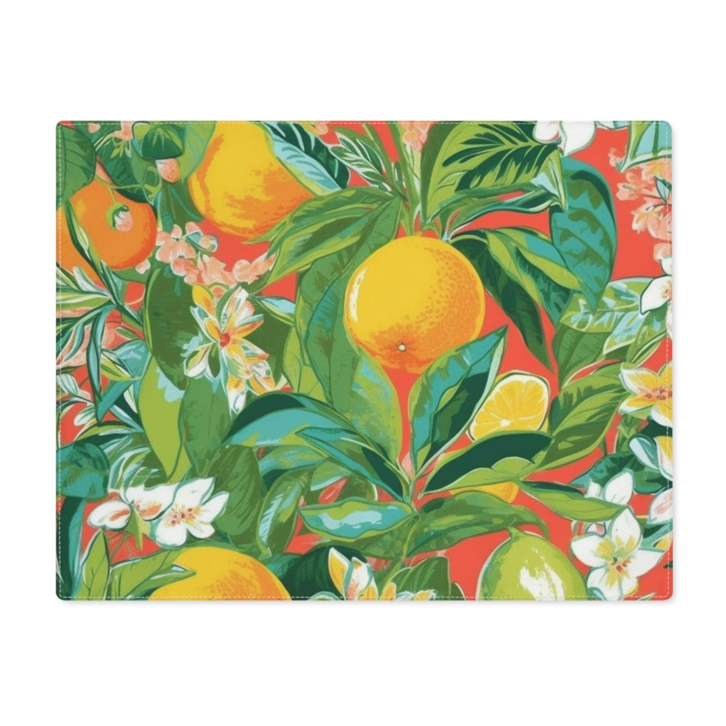 Fresh Coral Citrus Placemat