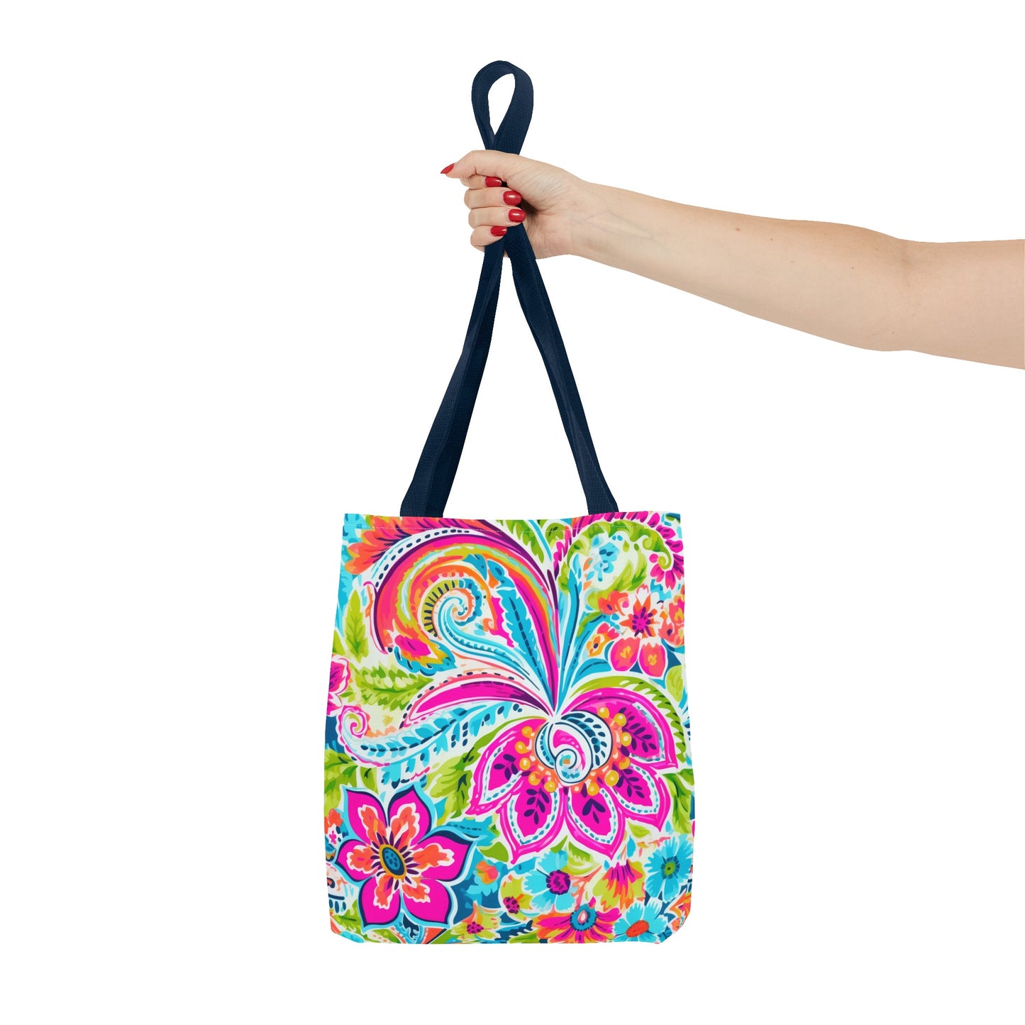 Bright Paisley Tote Bag
