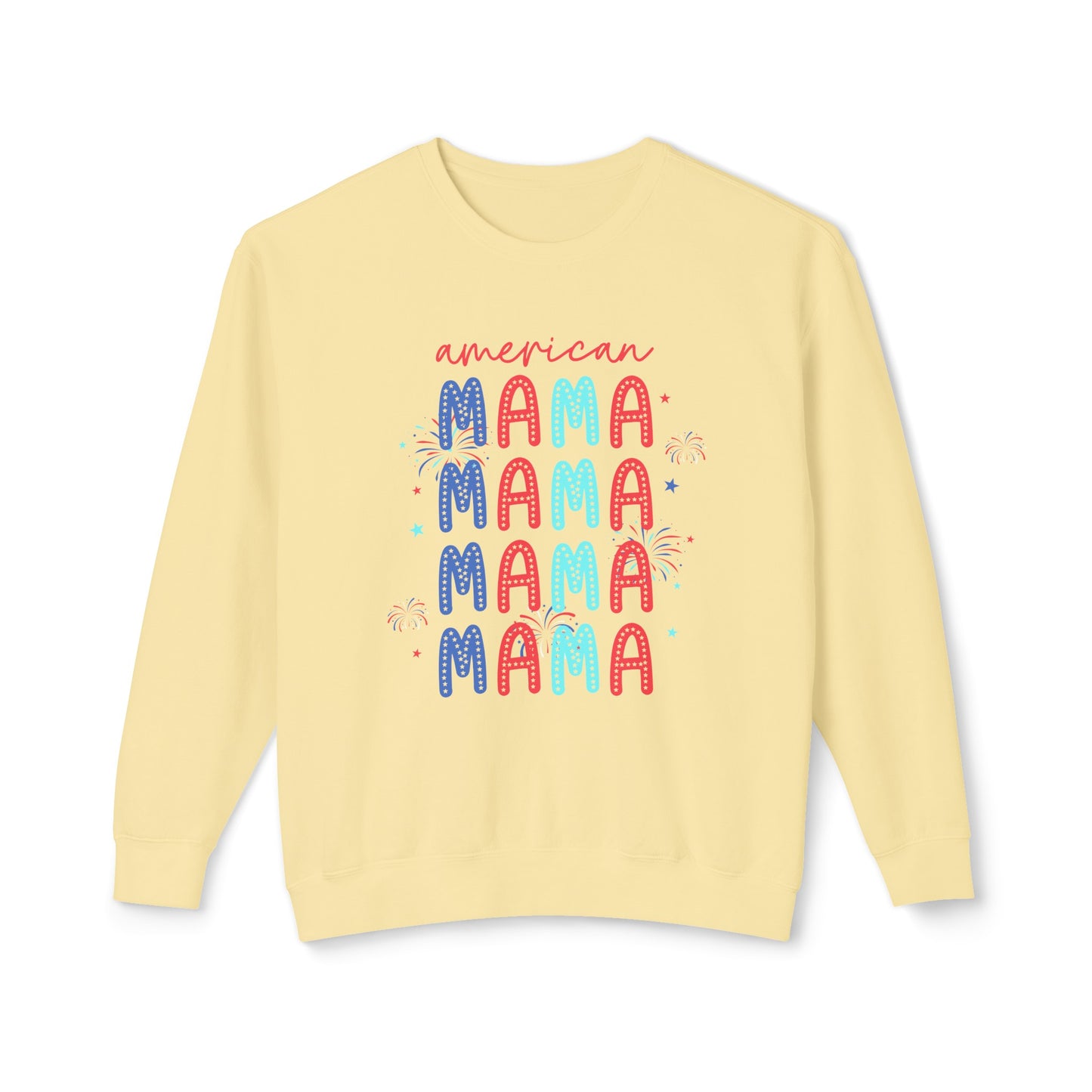 American Mama Lightweight Crewneck Sweatshirt