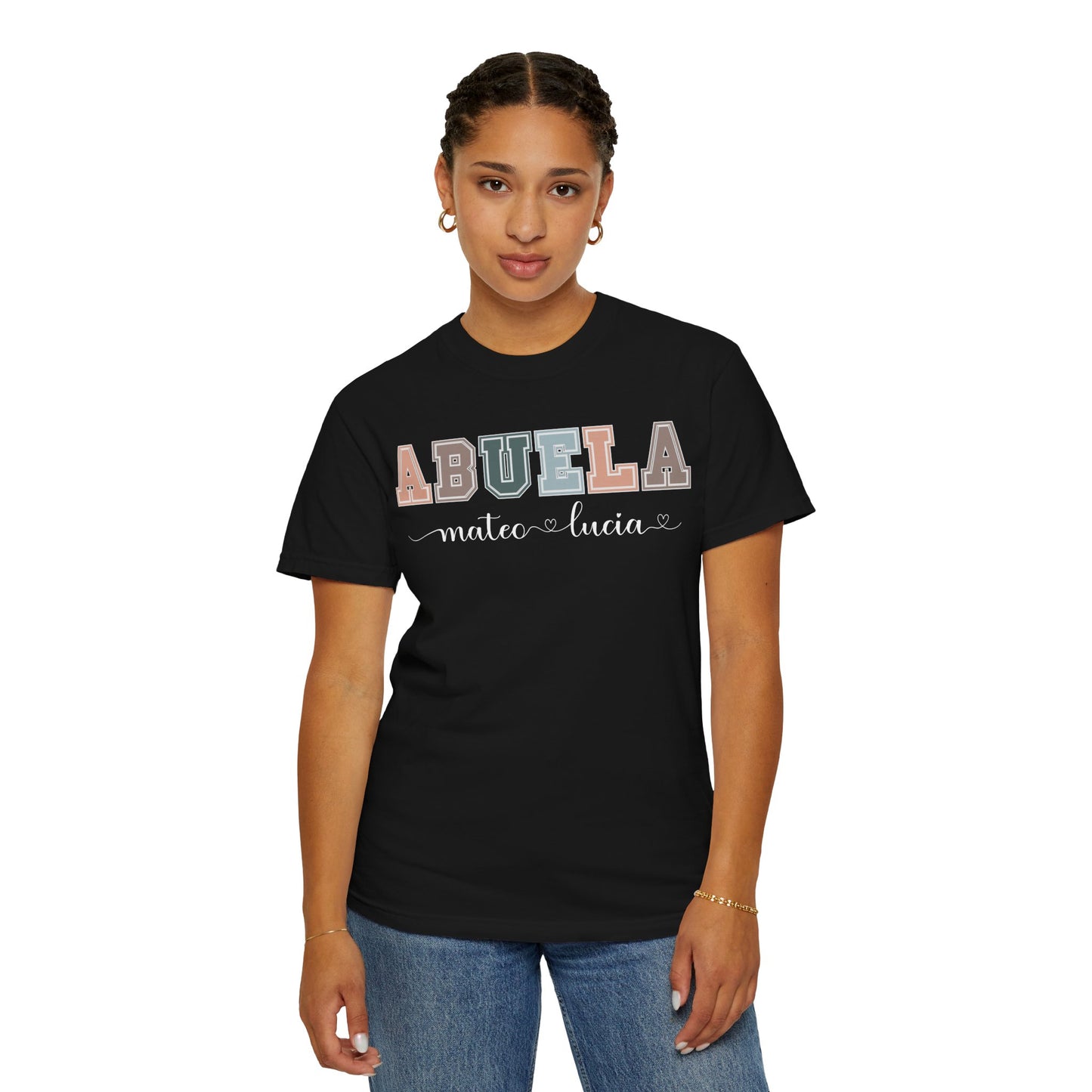 Personalized Custom Abuela Grandma T-shirt