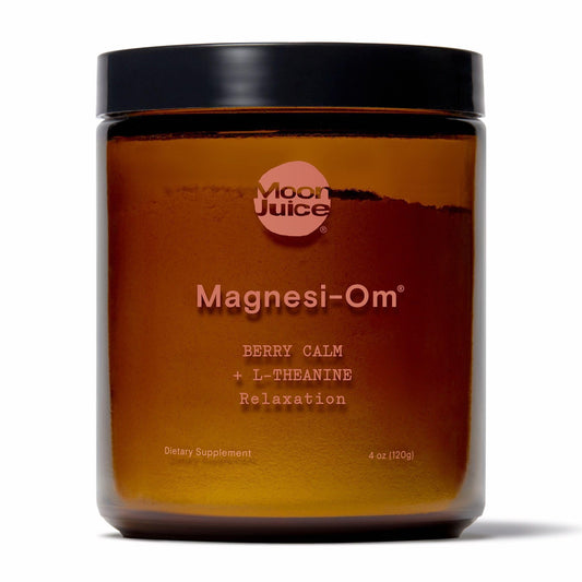 Magnesi-Om Supplement for Calm, Relaxation & Regularity with Magnesium & L-Theanine - Sugar Free Berry Flavor